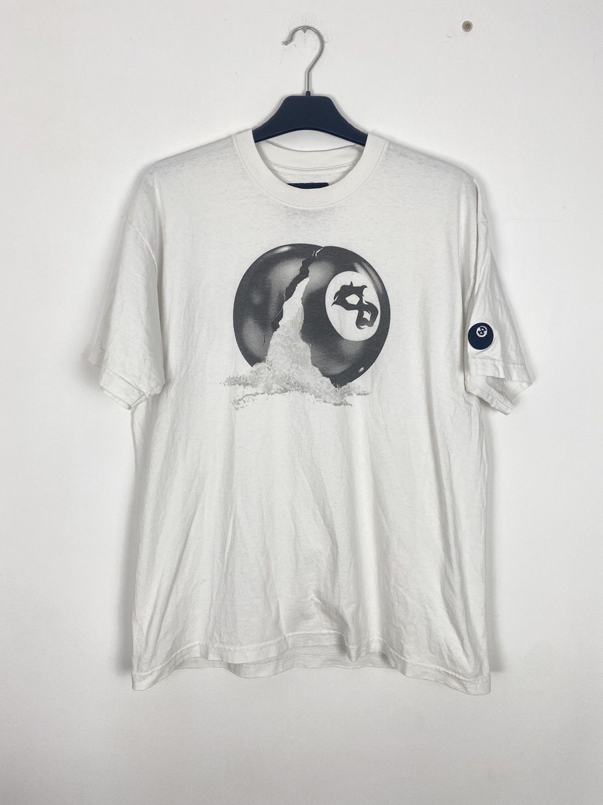 Section 8 Section Eight - 8 Ball y2k L tee rare opium alternative rage Size US L / EU 52-54 / 3 - 1 Thumbnail