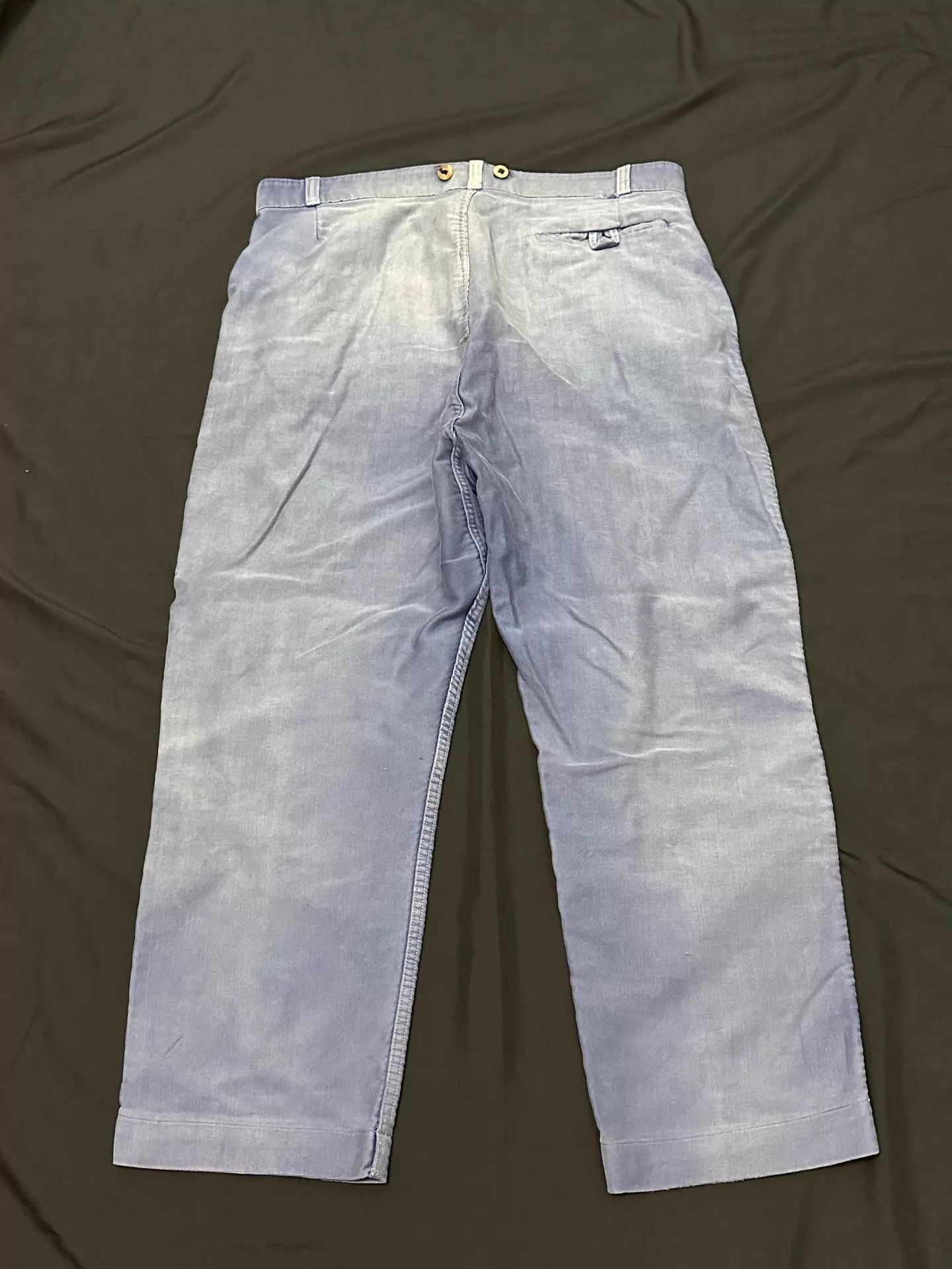 Other 40s Adolphe Lafont Moleskin Knee Patch Black Label Pant Size US 32 / EU 48 - 6 Thumbnail