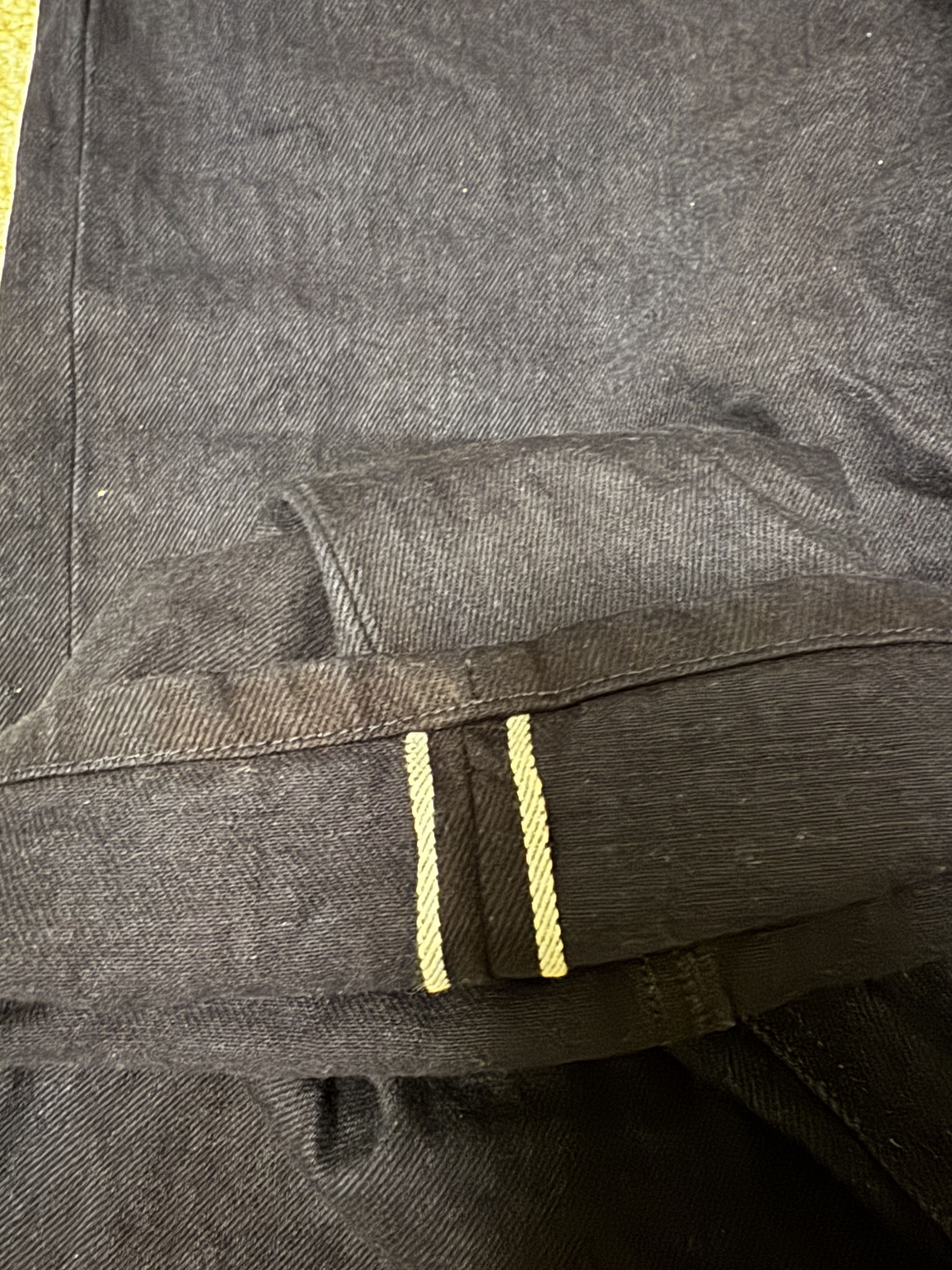 Lee Lee Rider 101 Loose Fit Selvedge Size US 31 - 5 Thumbnail