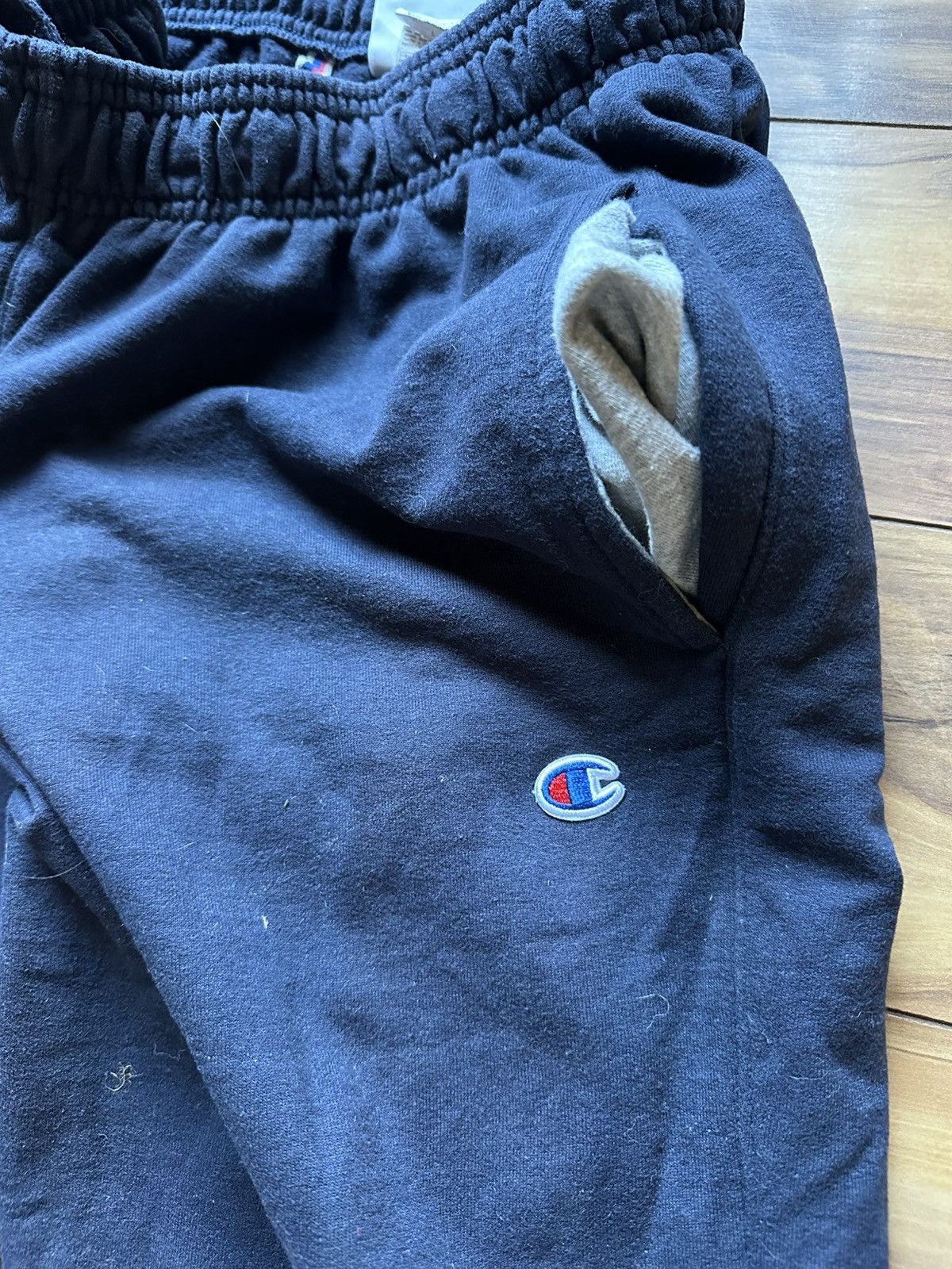 Champion Champion Men's Dark Blue Joggers Size US 32 / EU 48 - 4 Thumbnail