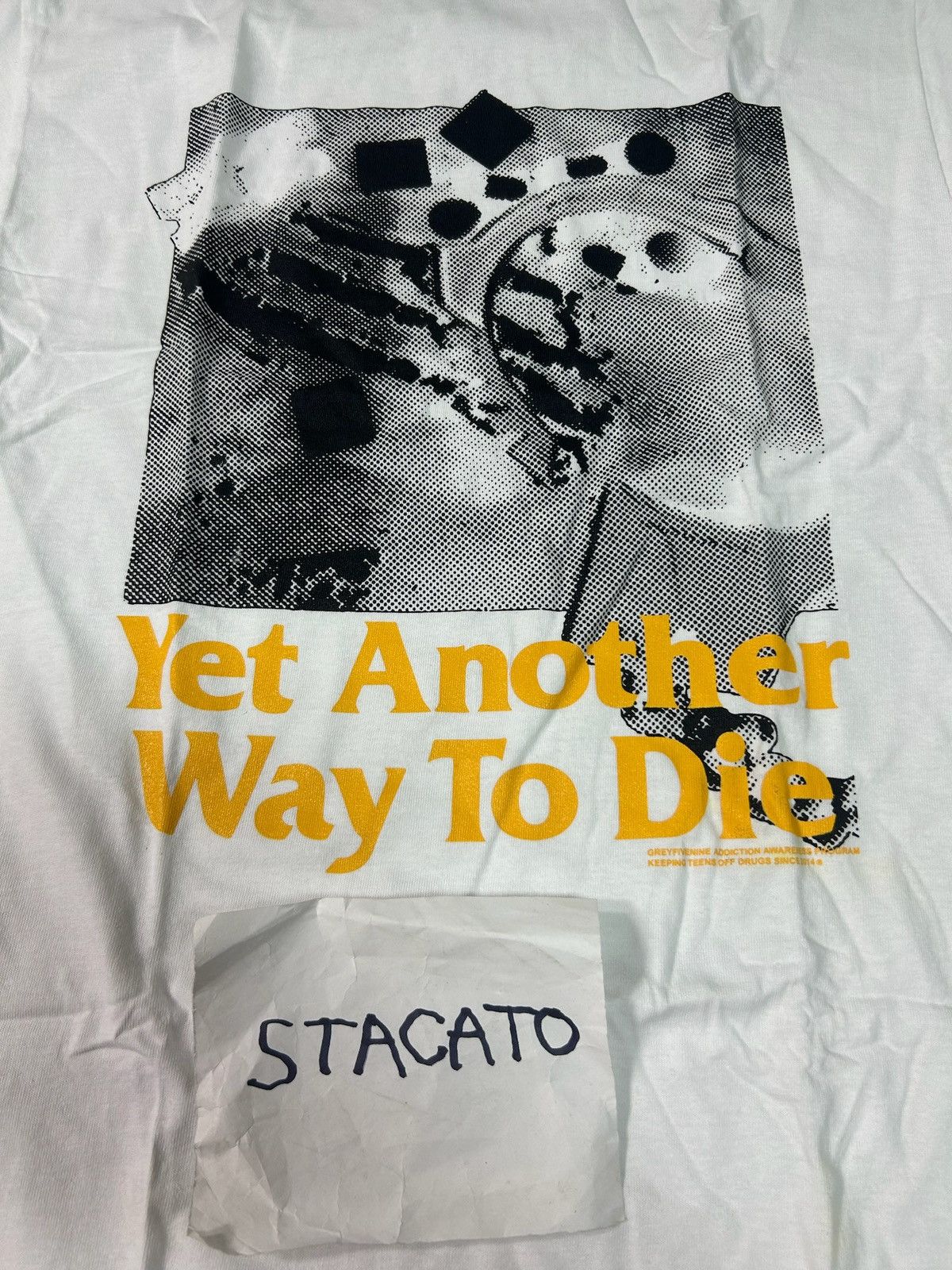 G59 Records × Rap Tees $UICIDEBOY$ Yet Another Way To Die Tee White Size US M / EU 48-50 / 2 - 2 Thumbnail