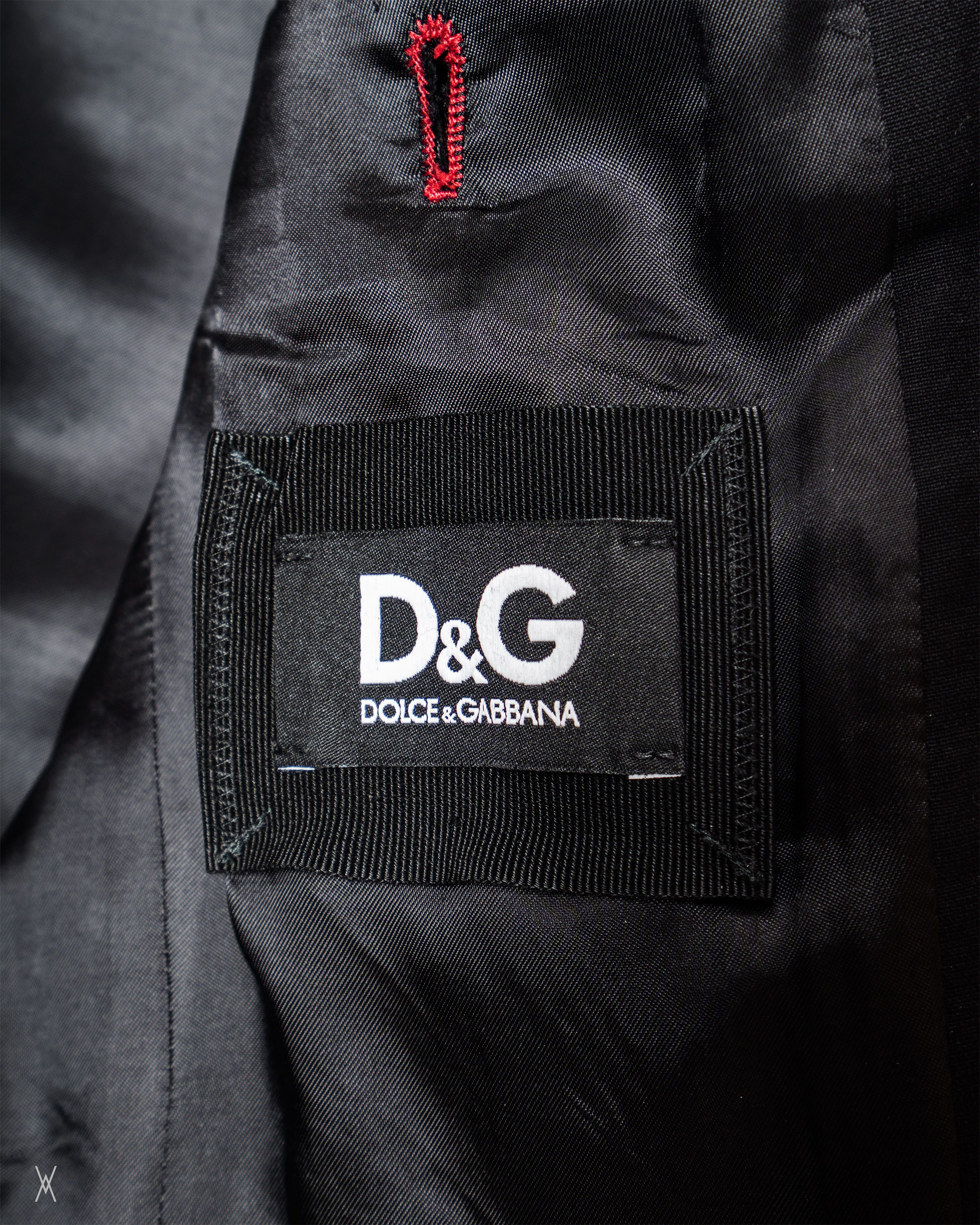 Dolce & Gabbana Dolce & Gabbana D&G men’s two-piece slim suit Size 46R - 7 Thumbnail