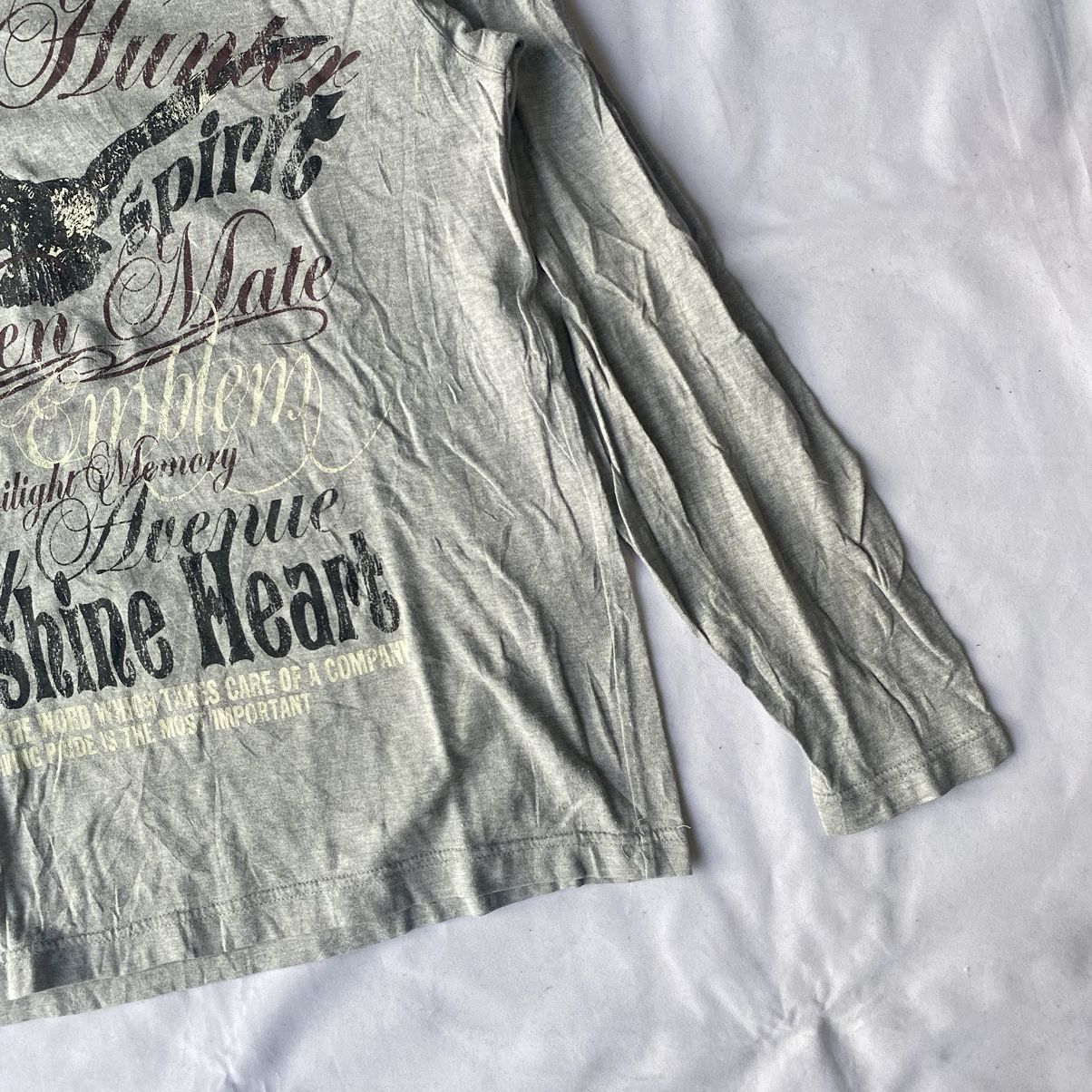 If Six Was Nine × Japanese Brand × Le Grande Bleu (L.G.B.) Japanese Poem Urban Spirit IfSixWasNine Style Long Sleeve Size US S / EU 44-46 / 1 - 7 Thumbnail