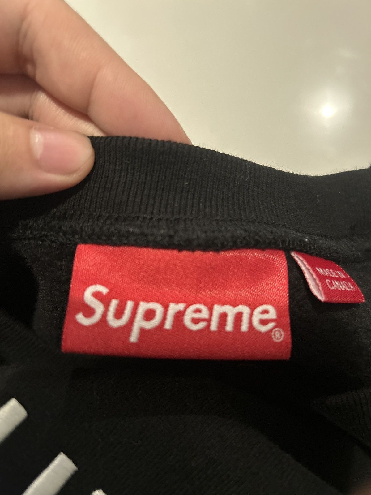 Supreme Bless Crewneck Black