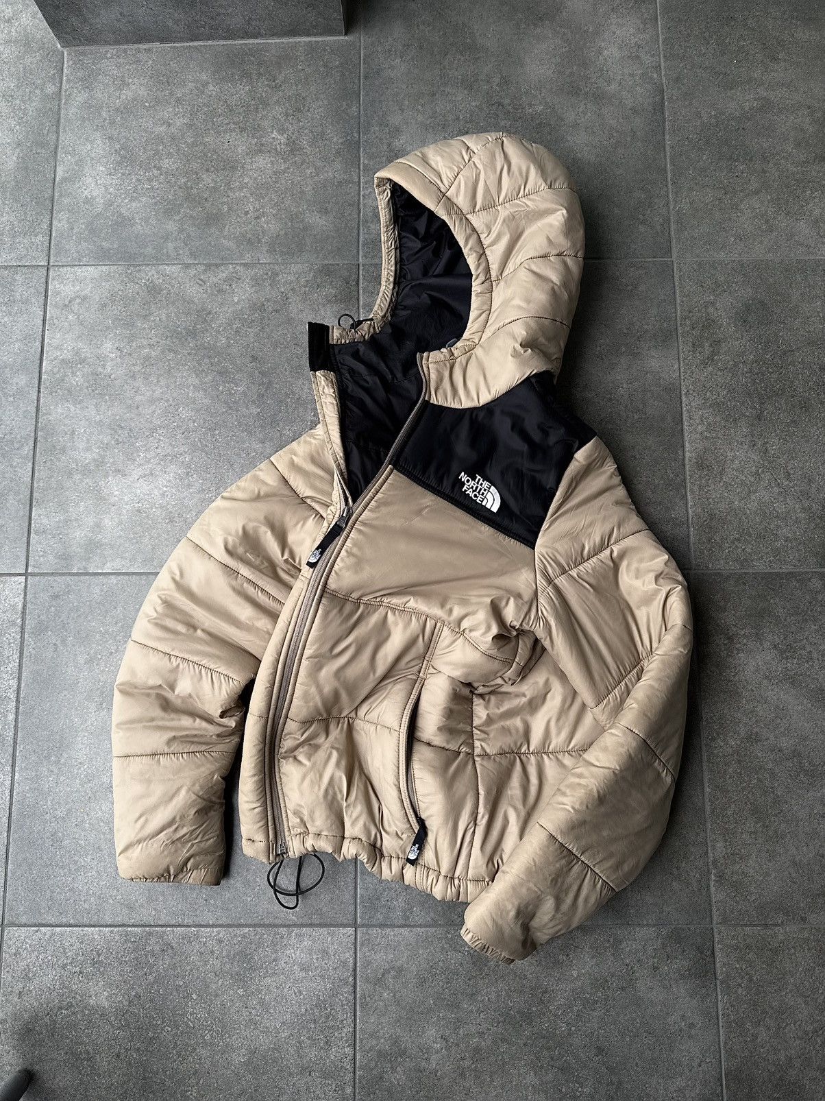 The North Face Vintage Y2K The North Face Puffer Hooded Jacket Outdoor Size US L / EU 52-54 / 3 - 1 Thumbnail