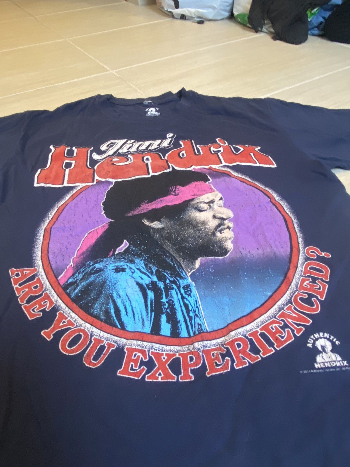 Band Tees × Jimi Hendrix × Vintage Vintage Jimi Hendrix T-Shirt Size US L / EU 52-54 / 3 - 2 Thumbnail
