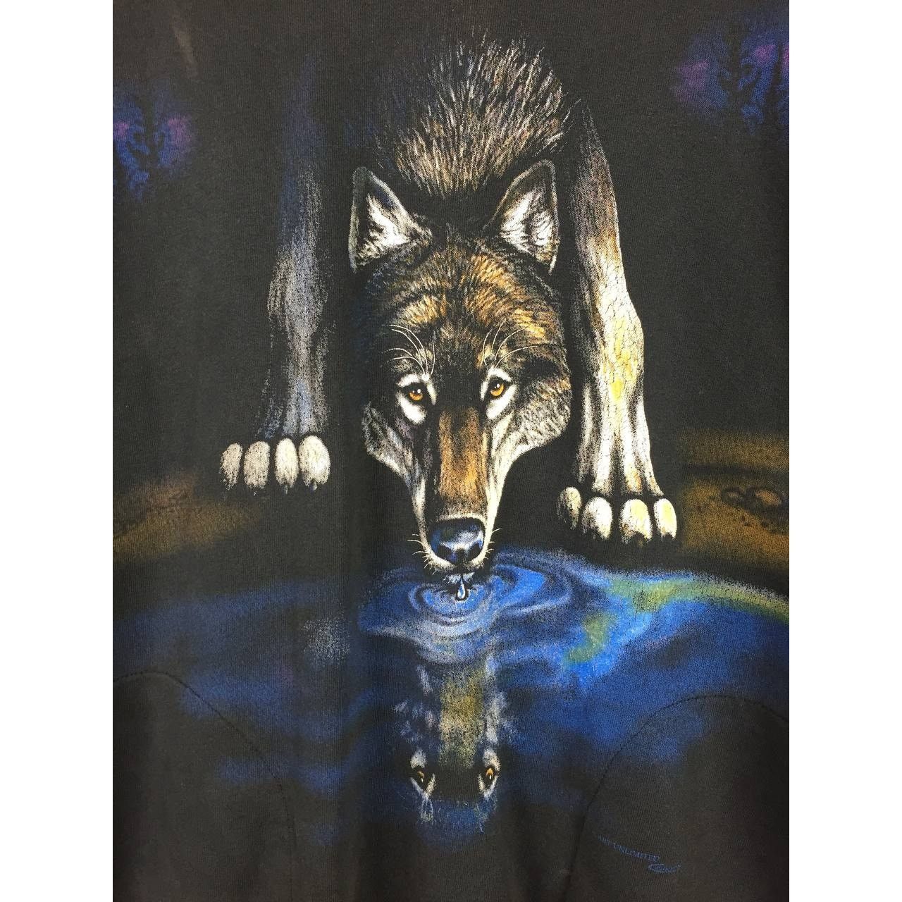 Other Vtg Art Unlimited Sportswear Made In Usa Wolves Sweatshirt Size US XL / EU 56 / 4 - 4 Thumbnail