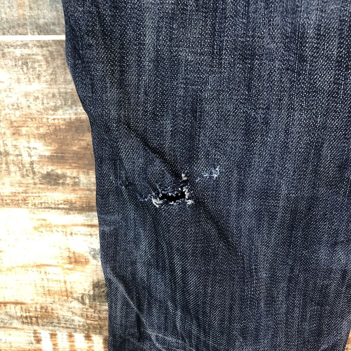 Japanese Brand TRF Denim Distressed Denim Pants #A2113 Size 28" / US 6 / IT 42 - 22 Thumbnail