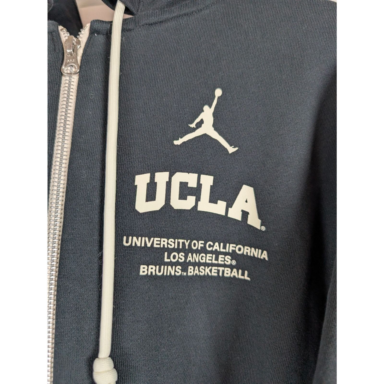 Unknown London Jordan Brand Black UCLA On-Court Performance Full-Zip Hoodie Size US S / EU 44-46 / 1 - 5 Thumbnail