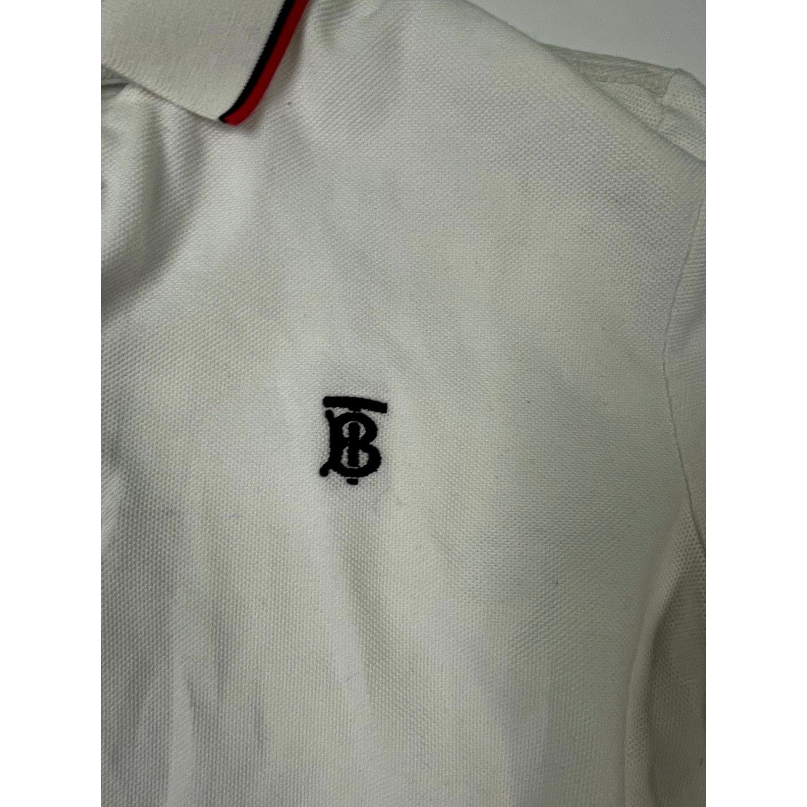 Burberry Burberry White & Black Polo Size US M / EU 48-50 / 2 - 4 Thumbnail