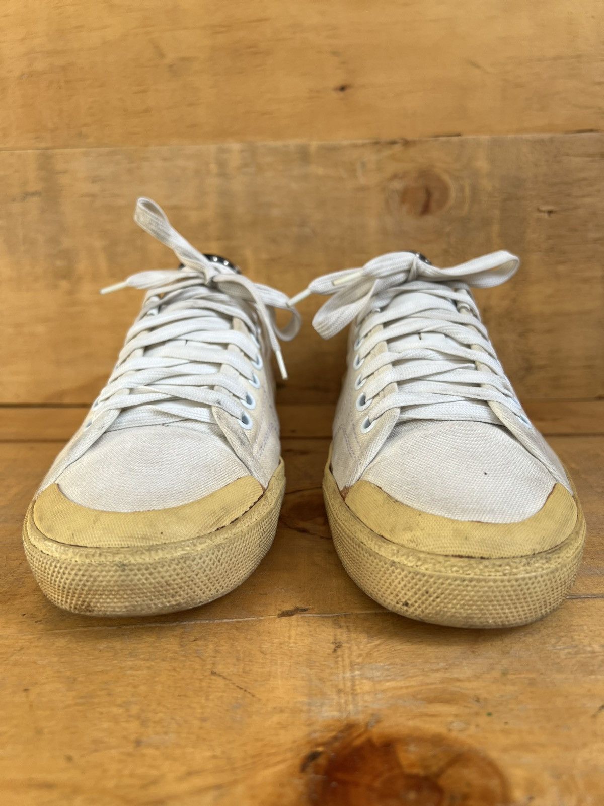 Hedi Slimane × Saint Laurent Paris Saint Laurent yeah baby sneakers Size US 9.5 / IT 39.5 - 5 Thumbnail