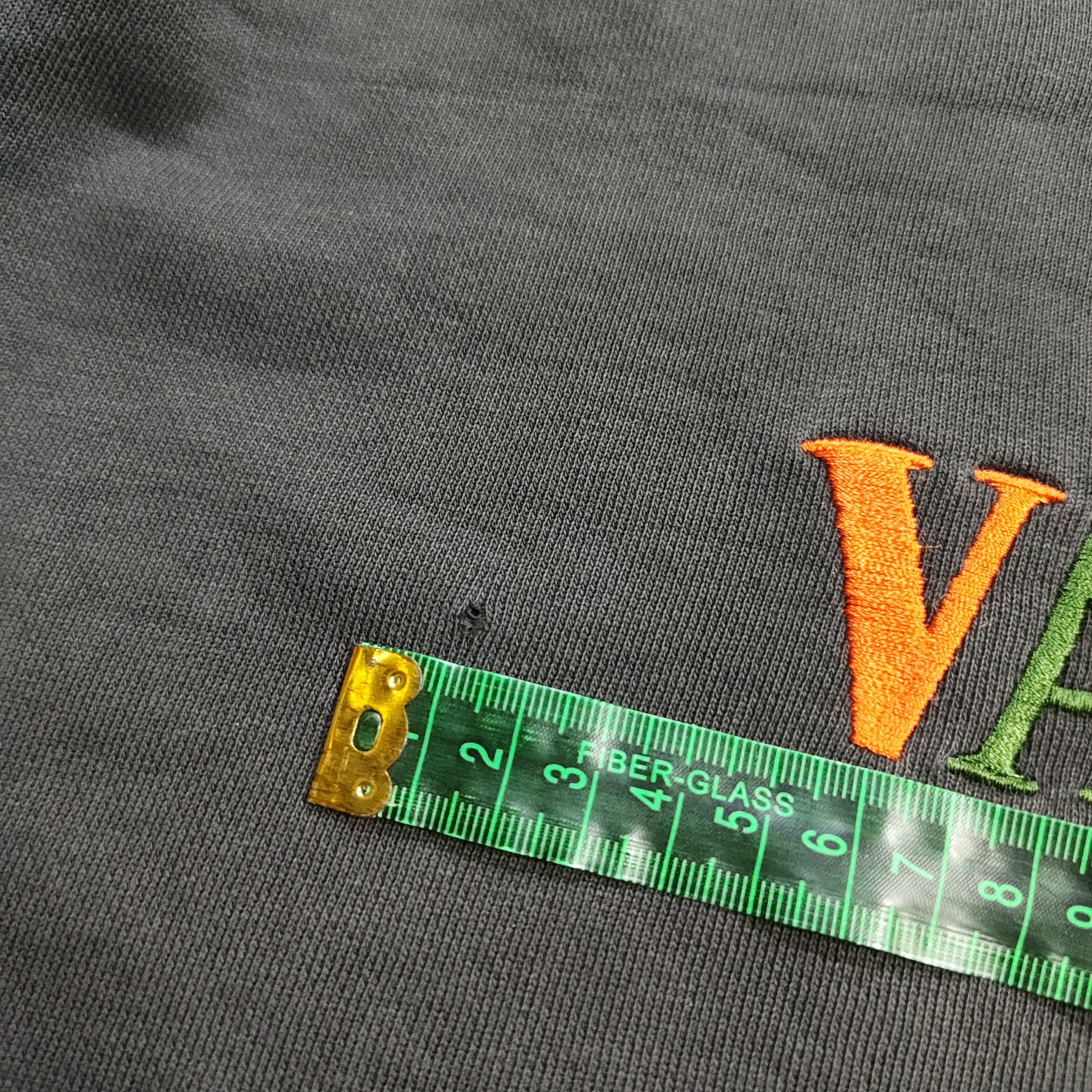 Valentino Vintage Distressed VALENTINO Embroidered Logo Sweatshirt Size US L / EU 52-54 / 3 - 8 Thumbnail