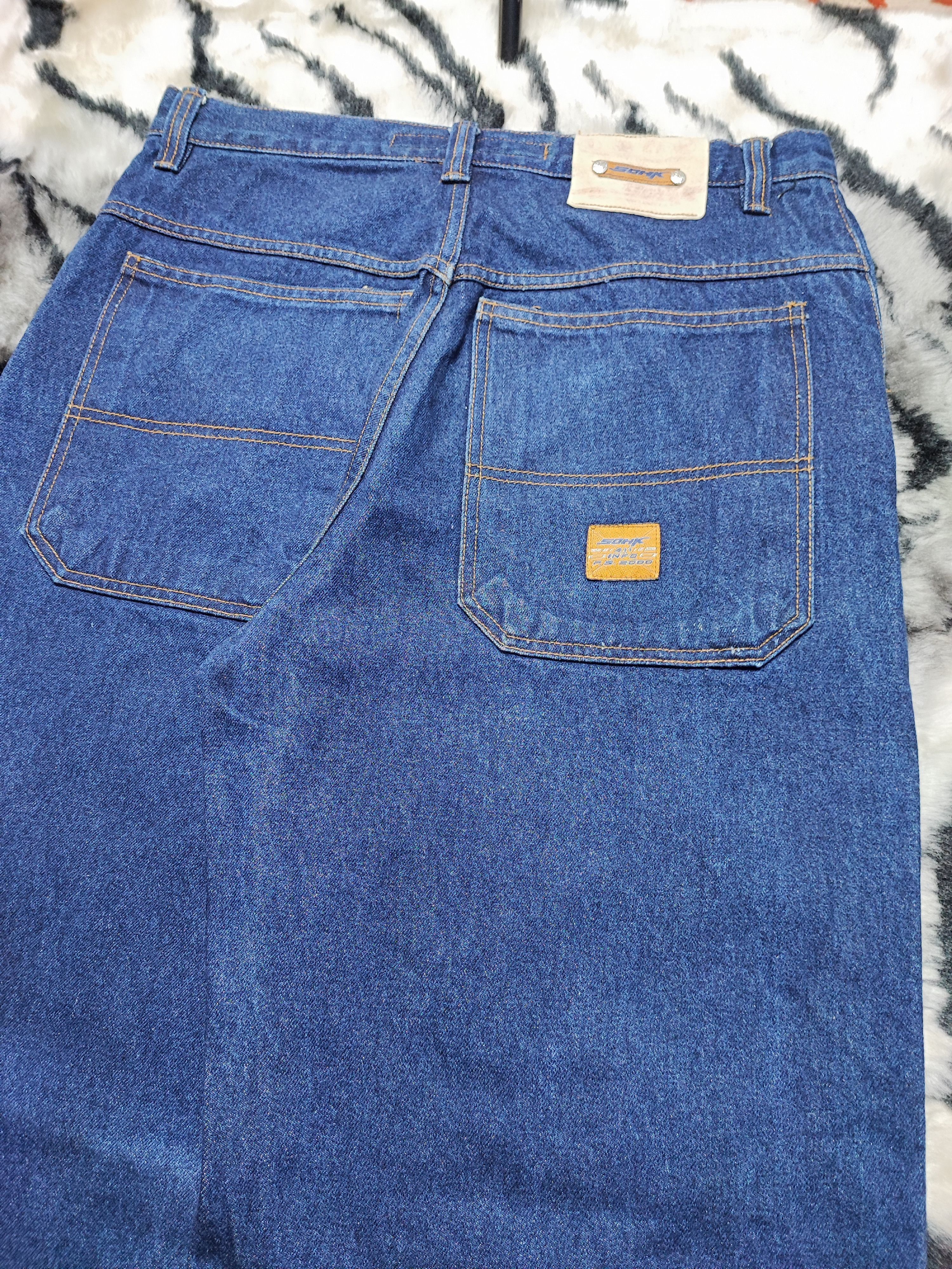 Vintage WIDE BAGGY VINTAGE SCHOOL OF HARD KNOCKS SIZE 32 Size US 32 / EU 48 - 9 Thumbnail