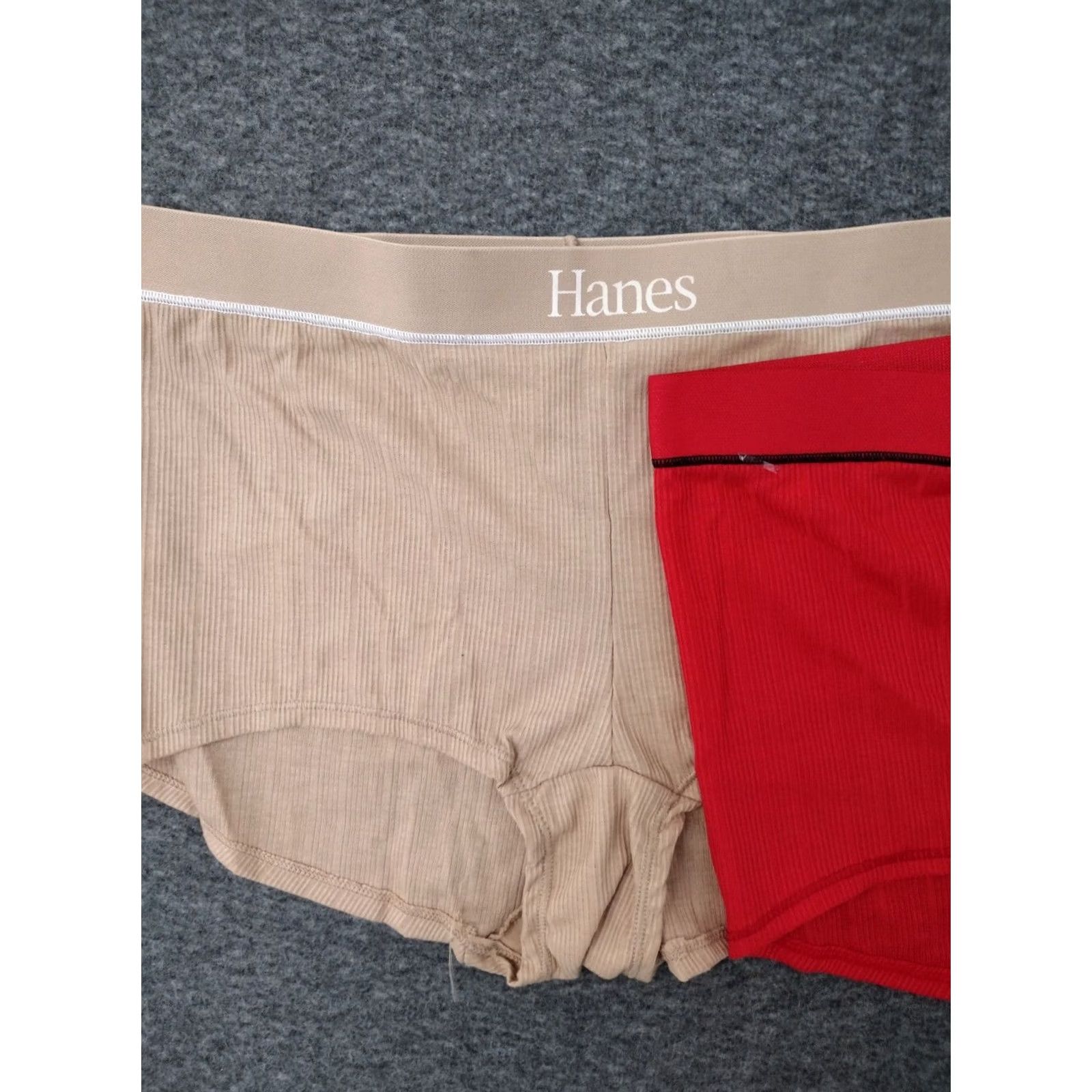 Hanes Hanes Panties 2-Pack Juniors Women's Polyester Underwear Size 7 Multicolor Ladies Brief High Rise Comfort Multicolor 7 Women Panties Hanes 2 Pack Size 28" / US 6 / IT 42 - 3 Thumbnail