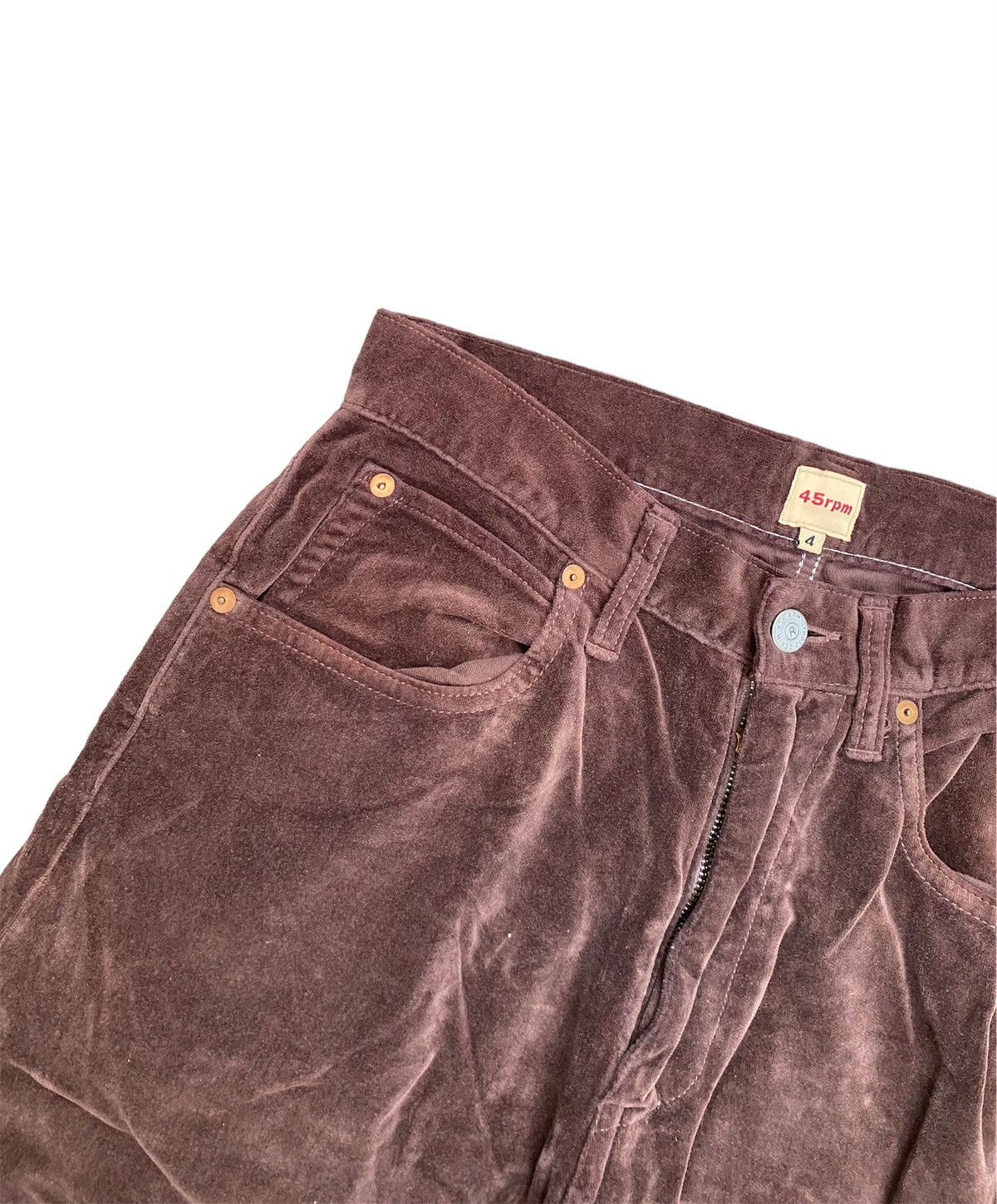 45rpm 45Rpm Velvet Baggy Pants Size US 30 / EU 46 - 6 Thumbnail