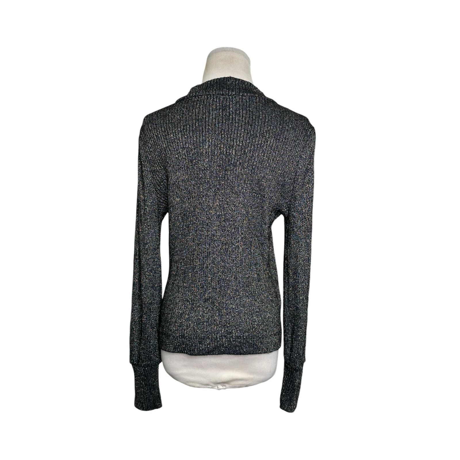 Loft Loft black long sleeves sweater size Small Size S / US 4 / IT 40 - 2 Thumbnail