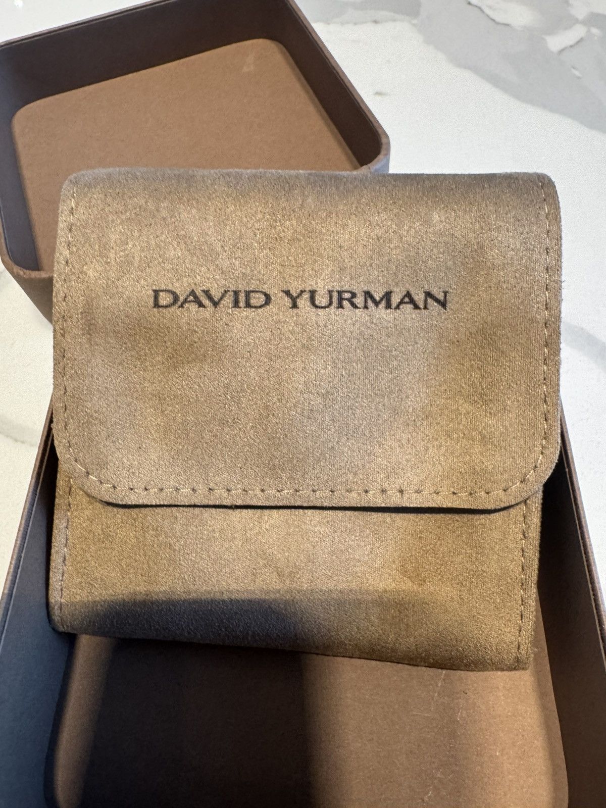 David Yurman CROSS STATION NECKLACE- Sterling Silver &Black Diamonds Size 26 - 4 Thumbnail
