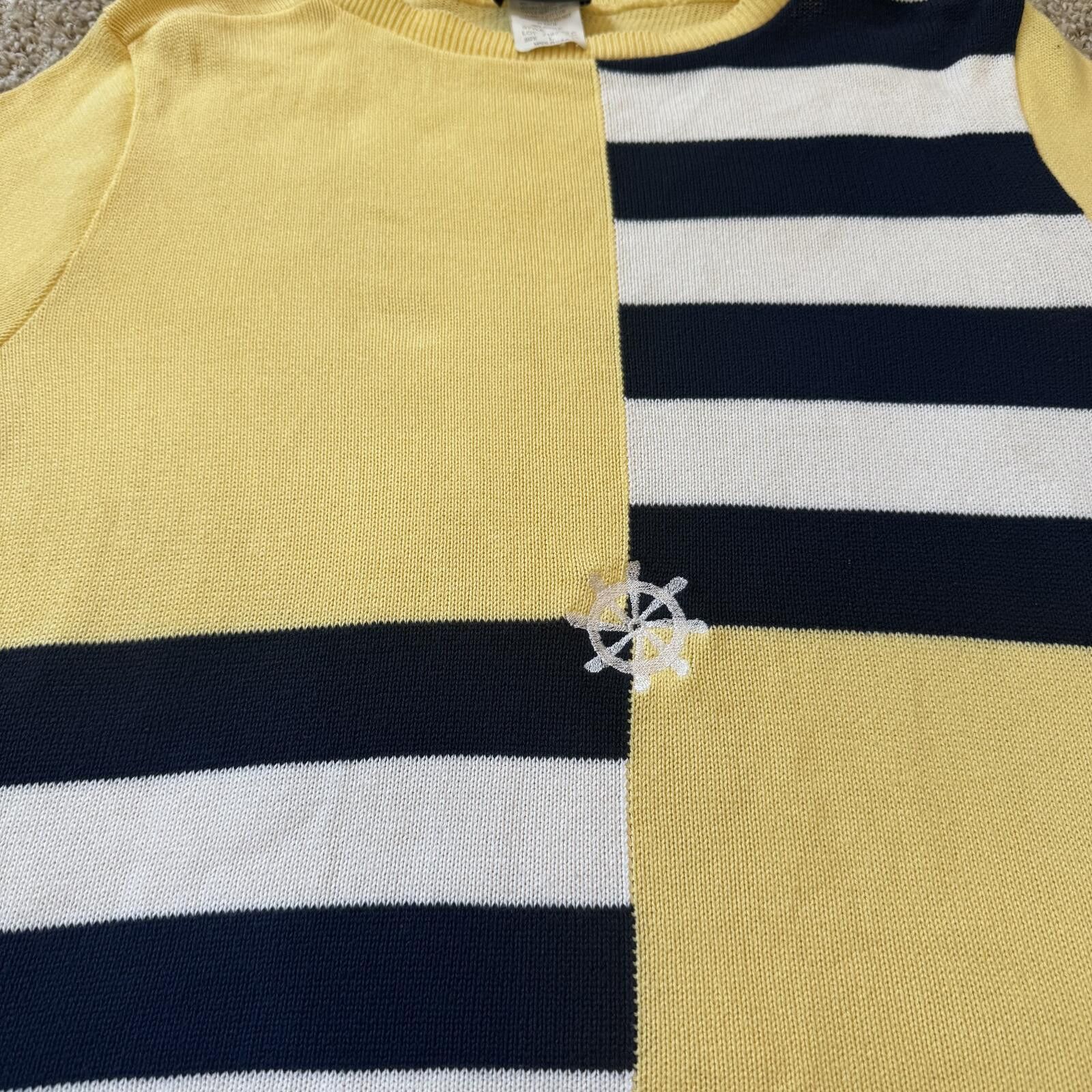 Other Southern Lady "Ahoy" Nautical Large top Size L / US 10 / IT 46 - 2 Thumbnail