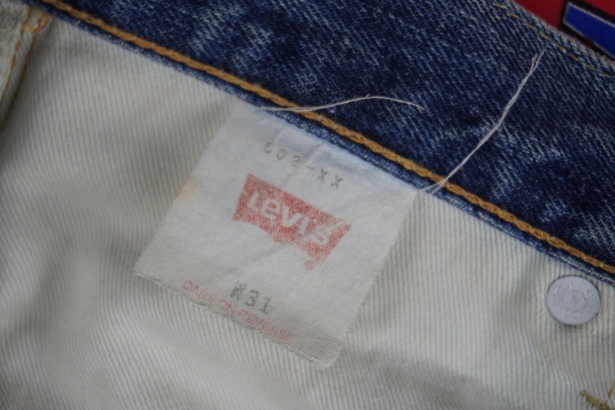 Levi's Vintage Clothing VTG Levi's 502 Big E JAPAN Made Painted Splash Distressed Size US 32 / EU 48 - 10 Thumbnail