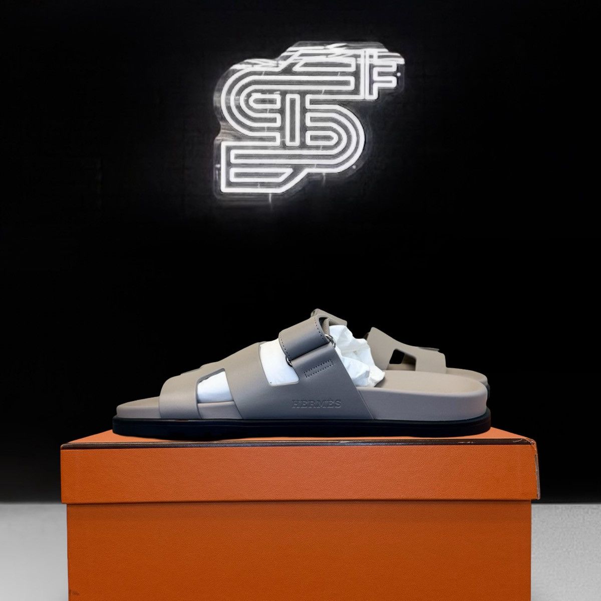 Hermes Hermes Chypre Sandals Size US 7.5 / EU 40-41 - 3 Thumbnail