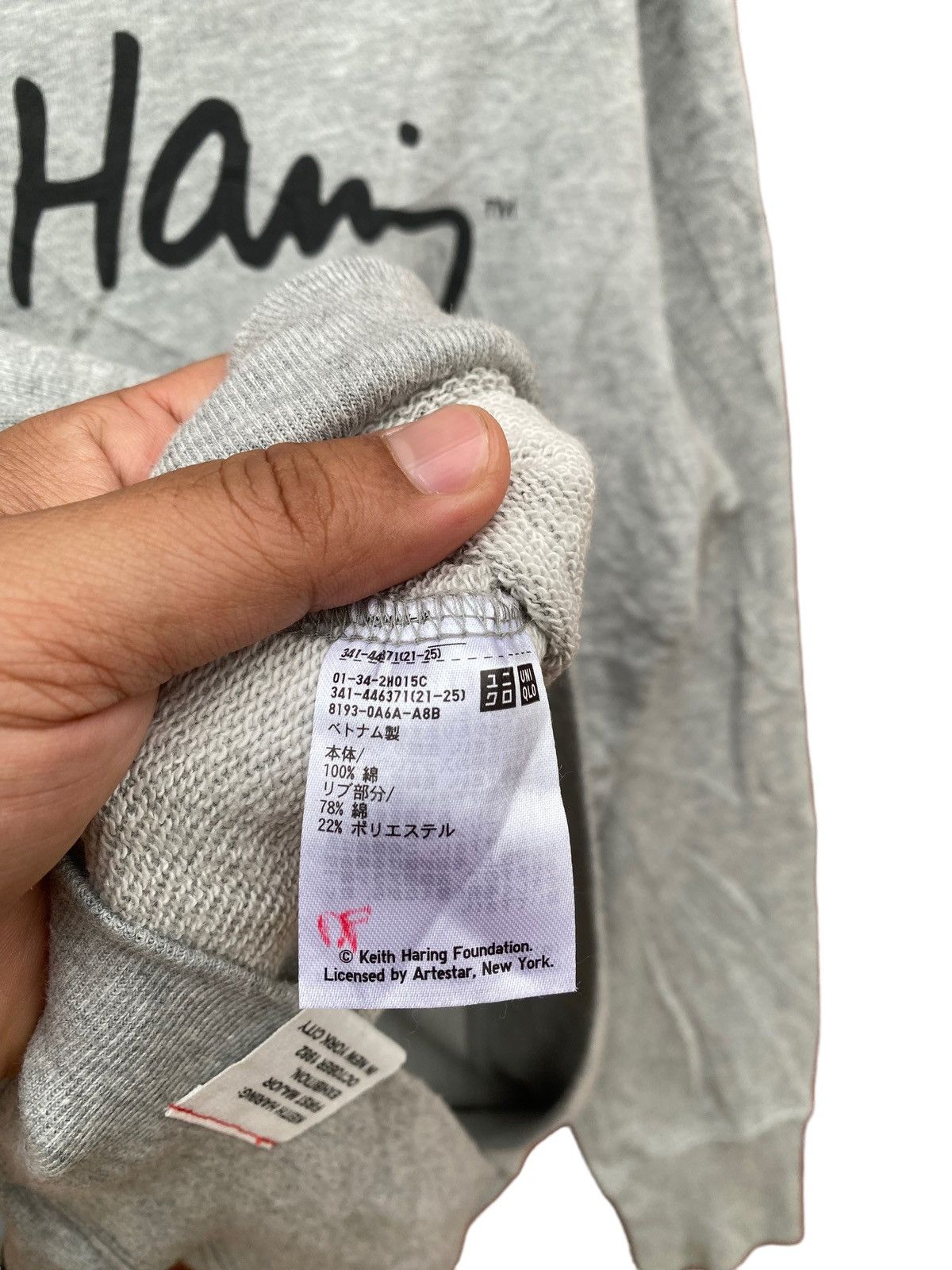 Keith Haring Keith Haring X Uniqlo Aliens Spellout Sweatshirt Size US M / EU 48-50 / 2 - 5 Thumbnail