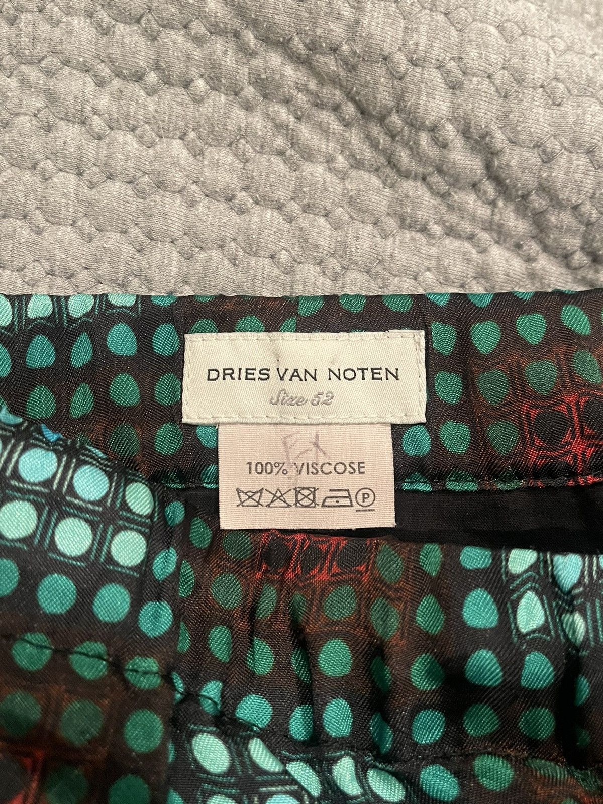 Dries Van Noten RARE Silk Dries Van Noten Pants Size US 34 / EU 50 - 5 Thumbnail