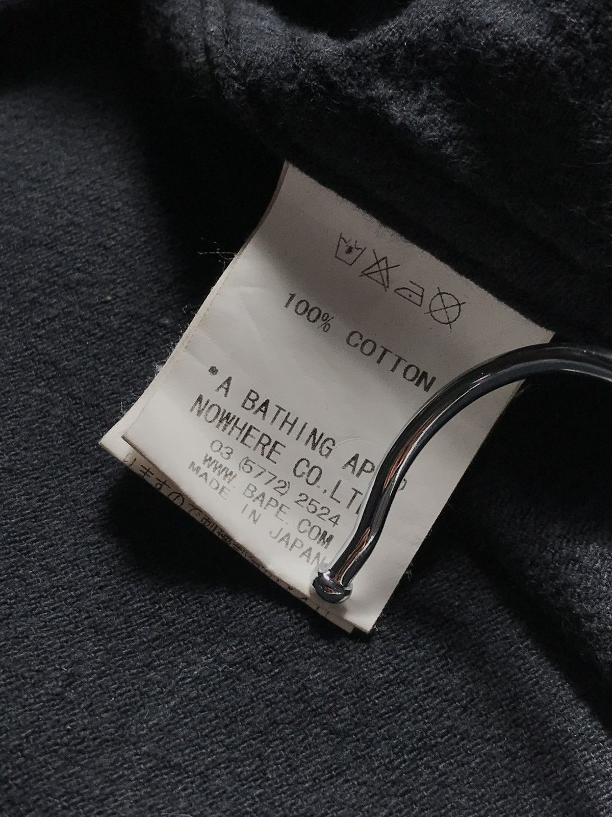 Bape Bape by A Bathing Ape In Lukewarm Water Shirt Made in Japan Size US S / EU 44-46 / 1 - 16 Thumbnail
