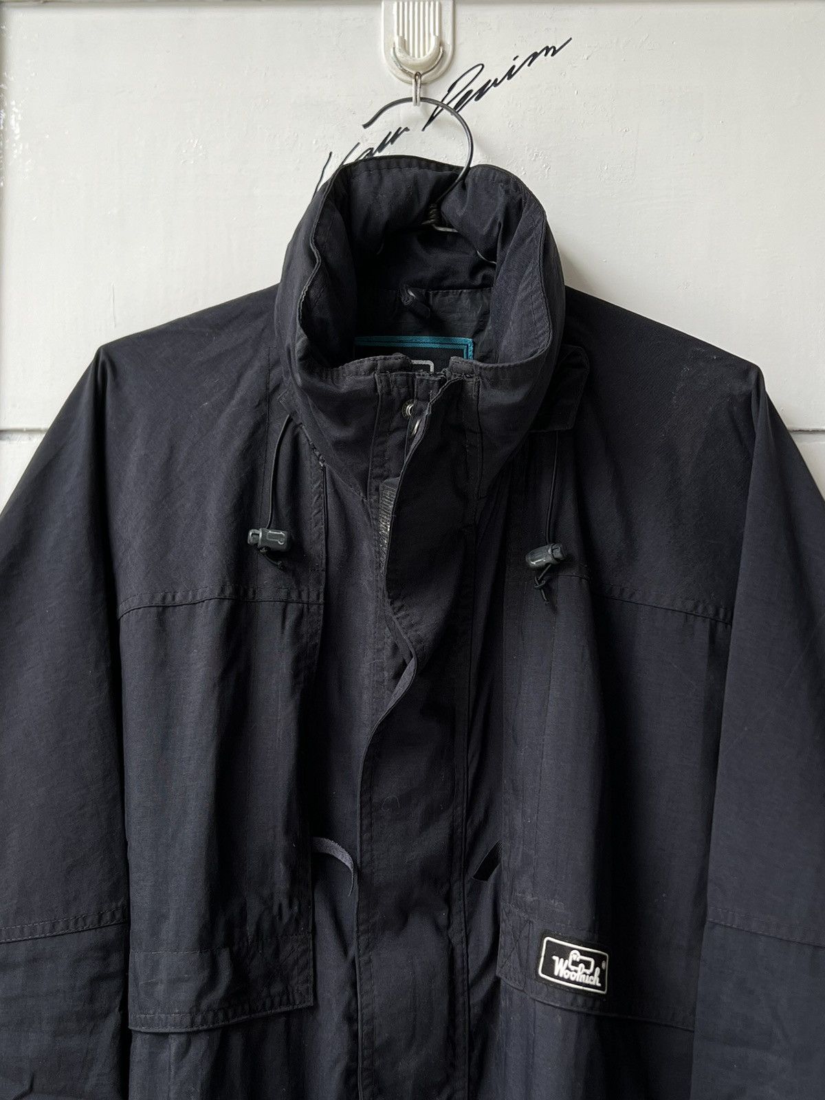 Woolrich Woolen Mills WOOL RICH Zip Coat Jacket Size US XL / EU 56 / 4 - 3 Thumbnail