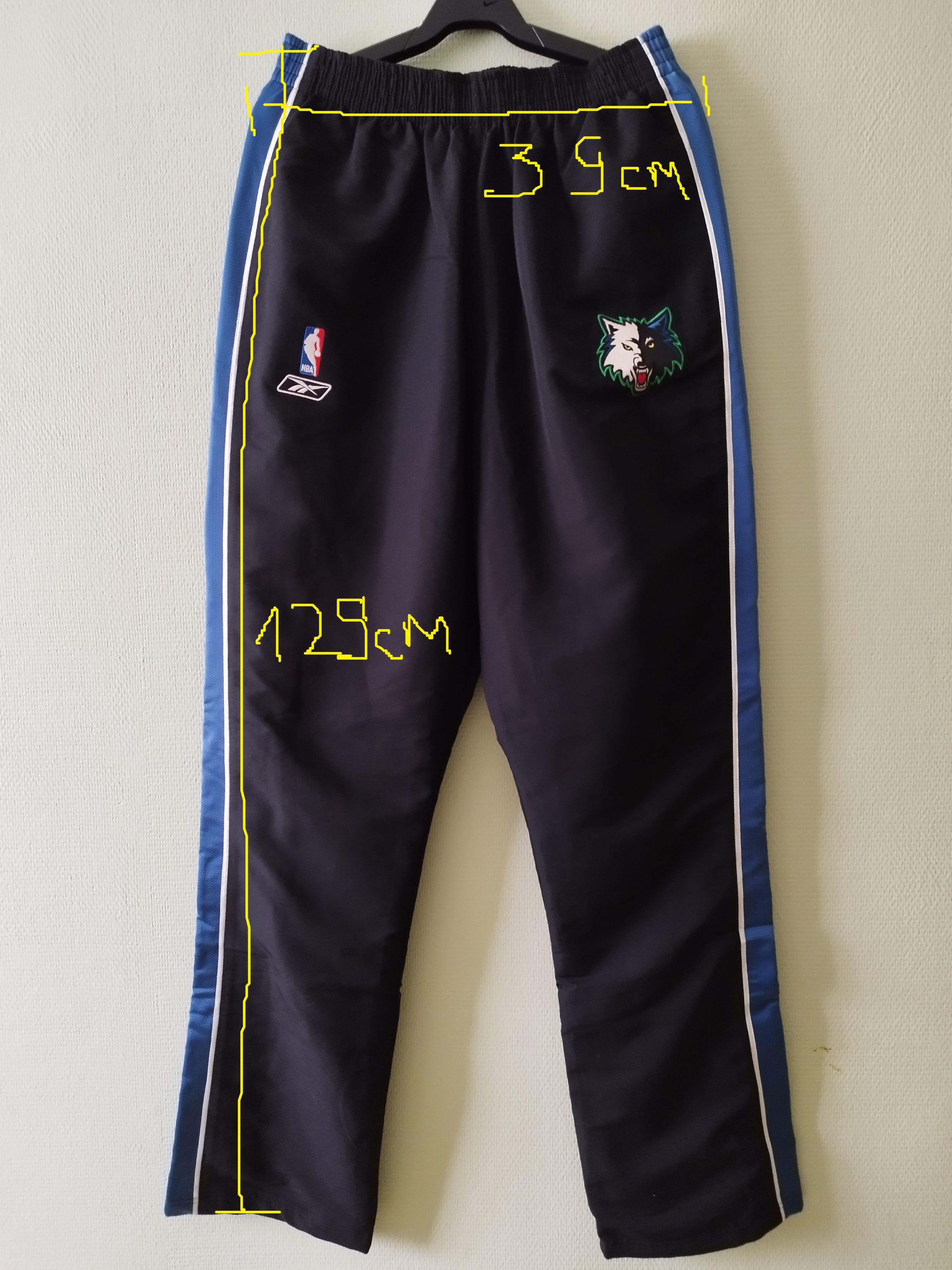 NBA NBA Minnesota Timberwolves locker room reebok Warm up pants Size US 40 / EU 56 - 4 Thumbnail