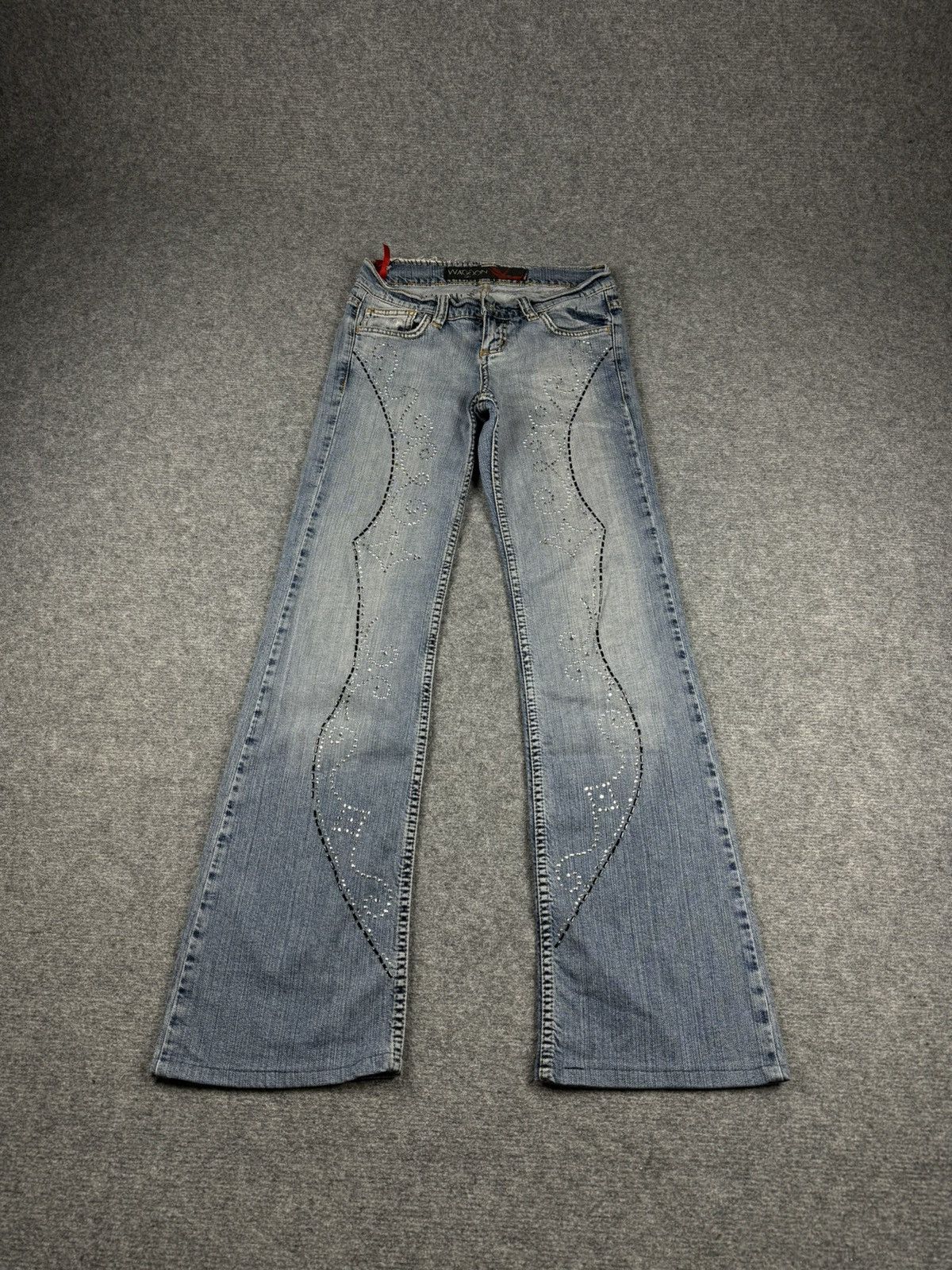 Japanese Brand Y2K Japanese brand flared jeans Size 27" / US 4 / IT 40 - 1 Thumbnail