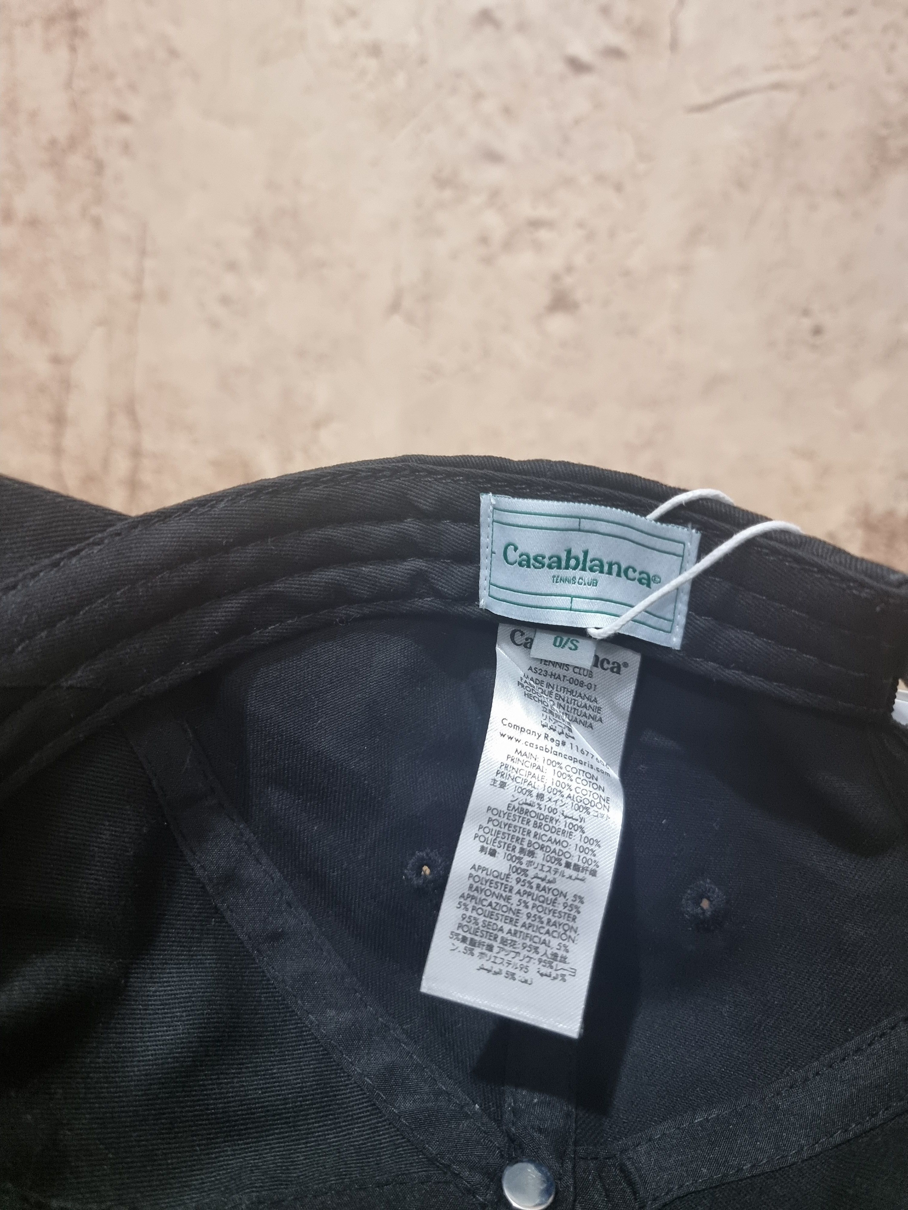 Casablanca Casablanca Embroided Logo Dad hat Size ONE SIZE - 2 Thumbnail