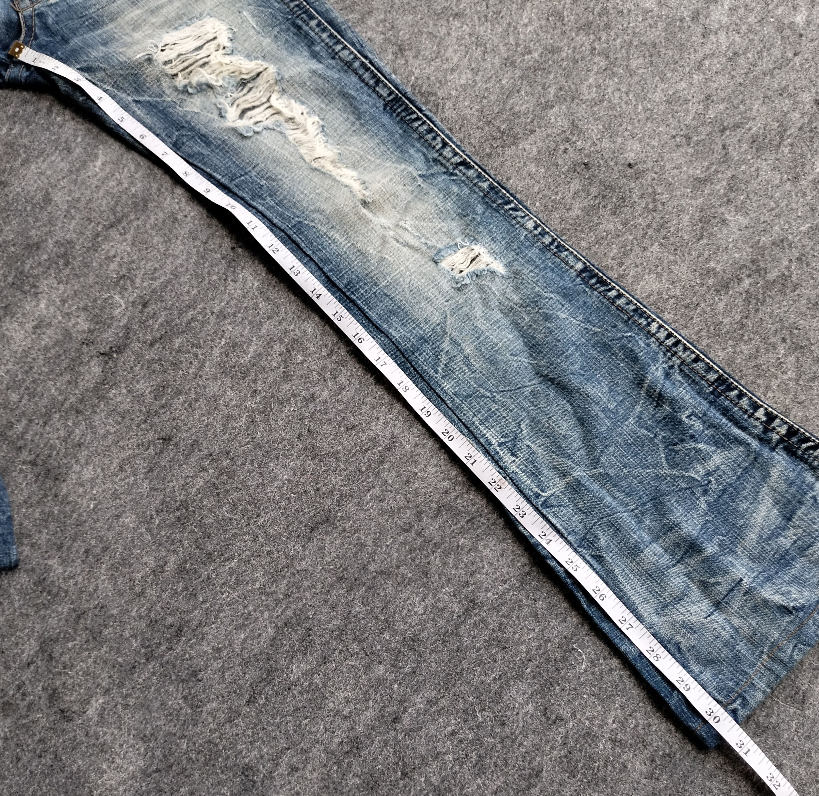Tornado Mart Cook washed clawmarks flare jeans Size US 30 / EU 46 - 15 Thumbnail