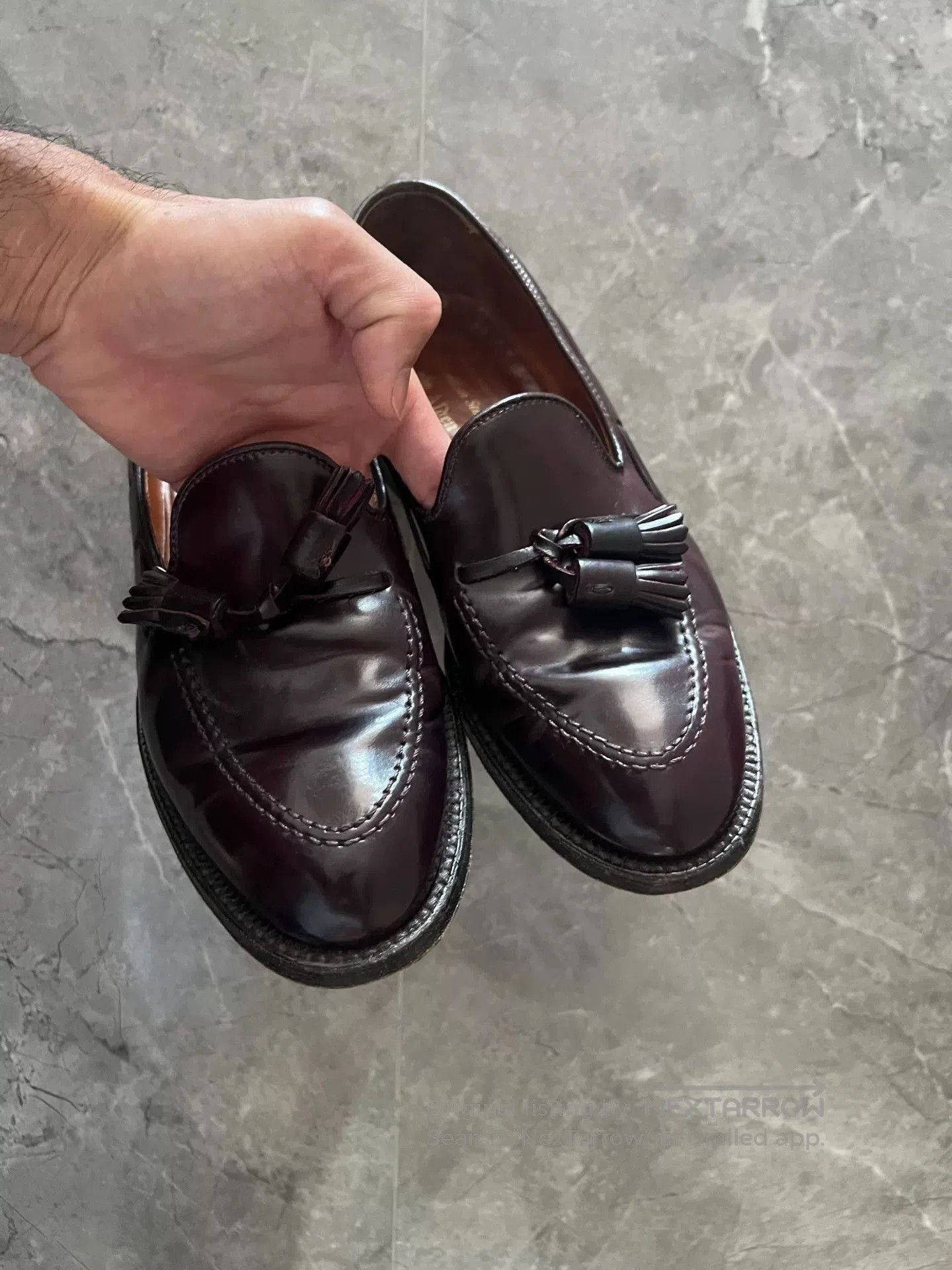 Alden Alden 563 Shell Cordovan Tassel Loafer. Size US 8 / EU 41 - 1 Thumbnail