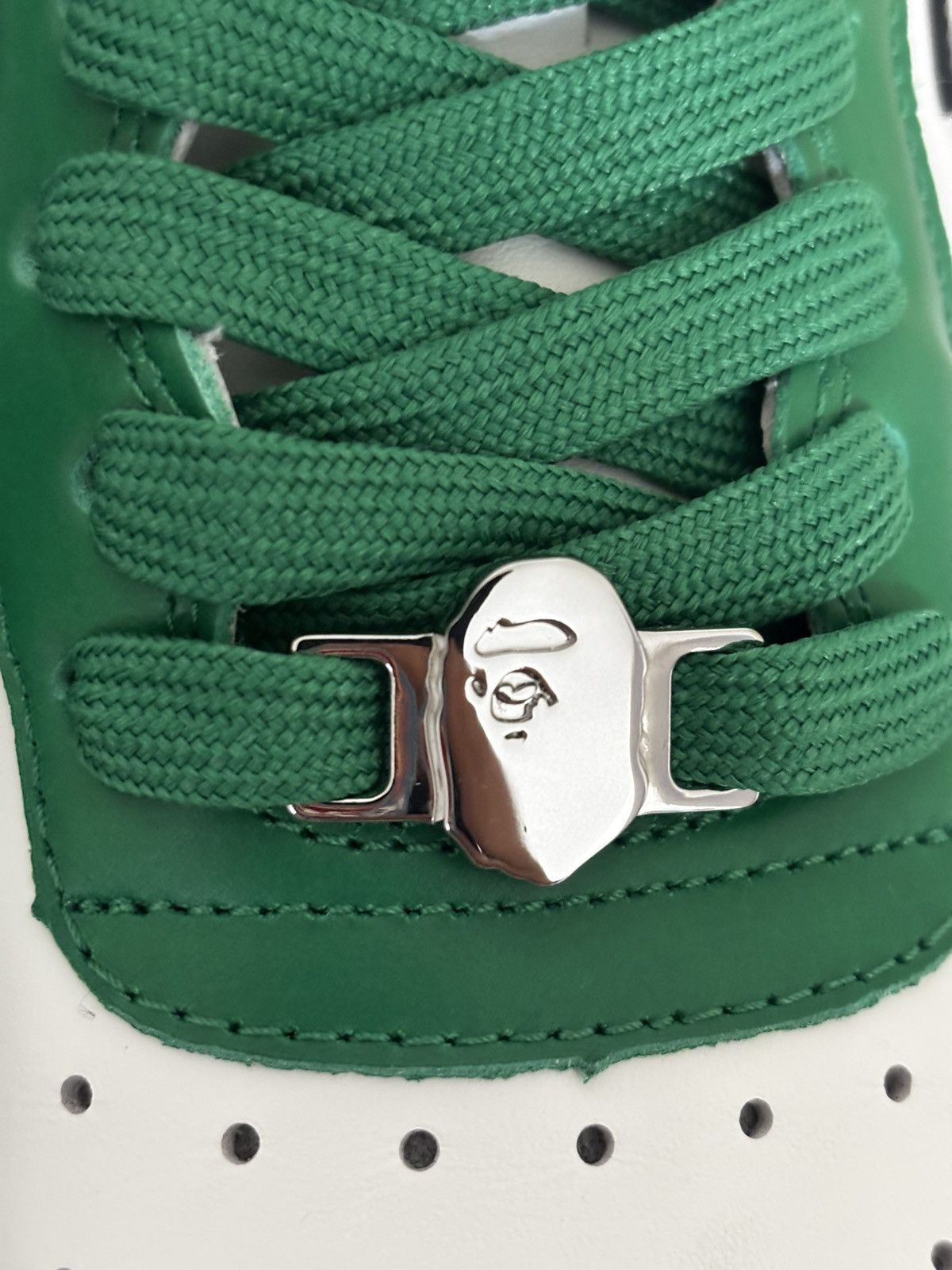 Bape Authentic ape bape bape sta #3 green US 10 new bapesta Size US 10 / EU 43 - 4 Thumbnail