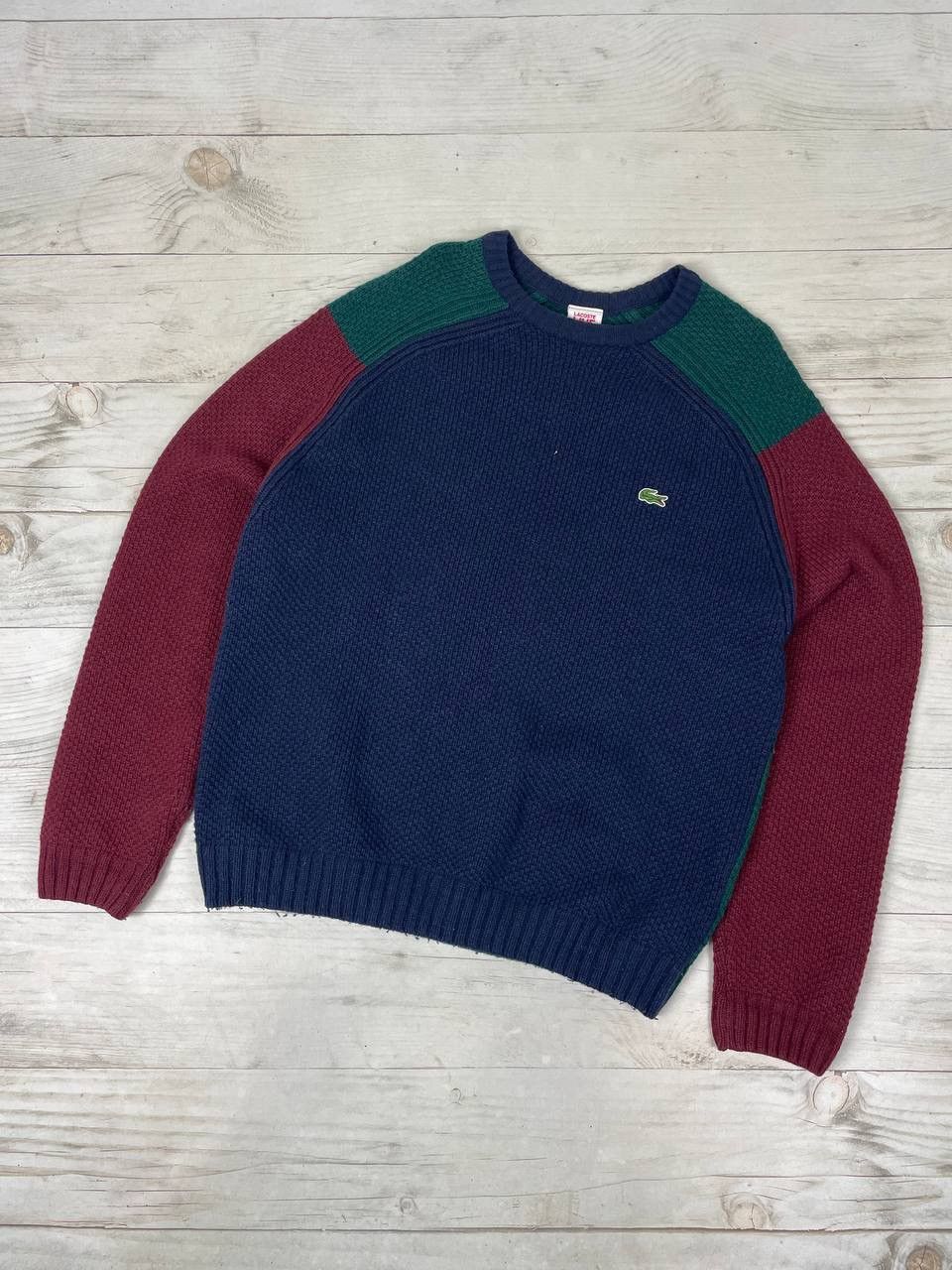 Lacoste Lacoste Live Sweater Knit Wool Size US XL / EU 56 / 4 - 1 Thumbnail