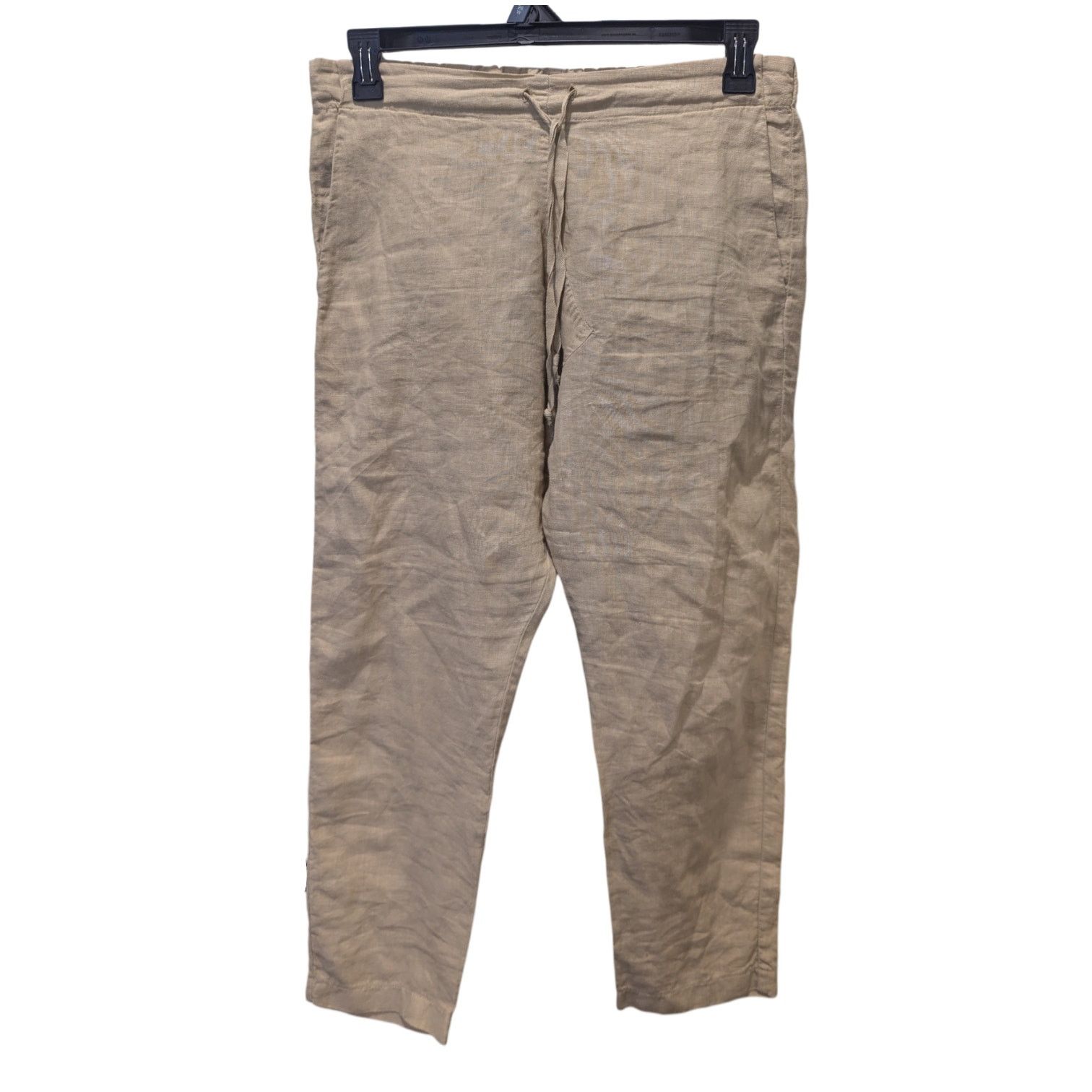 Other Kristensen Du Nord Cropped Linen Drawstring Lagenlook Pants Size 27" / US 4 / IT 40 - 1 Thumbnail