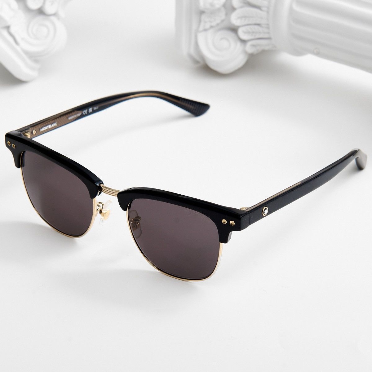 Montblanc MONTBLANC MB0382S 001 SUNGLASSES Size ONE SIZE - 2 Thumbnail
