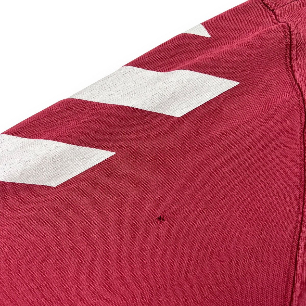 Off-White Off-White Burgundy Arrows Sweatshirt Size US M / EU 48-50 / 2 - 7 Thumbnail