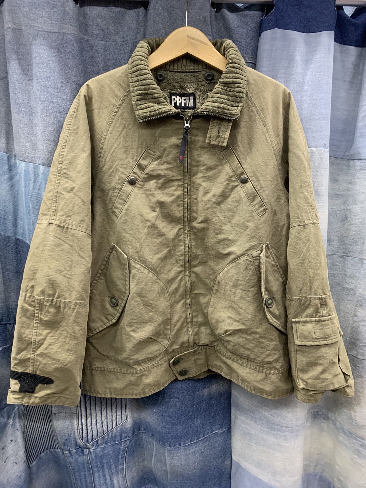 If Six Was Nine × Japanese Brand × Le Grande Bleu (L.G.B.) PPFM ARMY JACKET MULTI POCKET Size US L / EU 52-54 / 3 - 1 Thumbnail