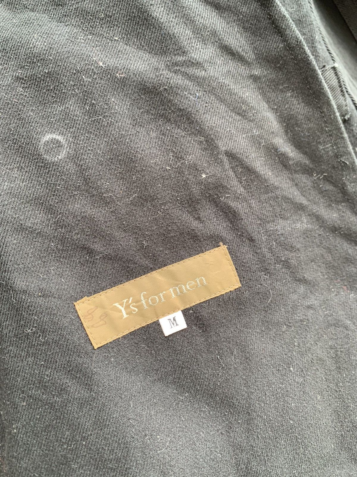 Yohji Yamamoto 🔥Rare Vintage Ys Yohji Yamamoto Long Coat Cotton Black Man Size US M / EU 48-50 / 2 - 13 Thumbnail