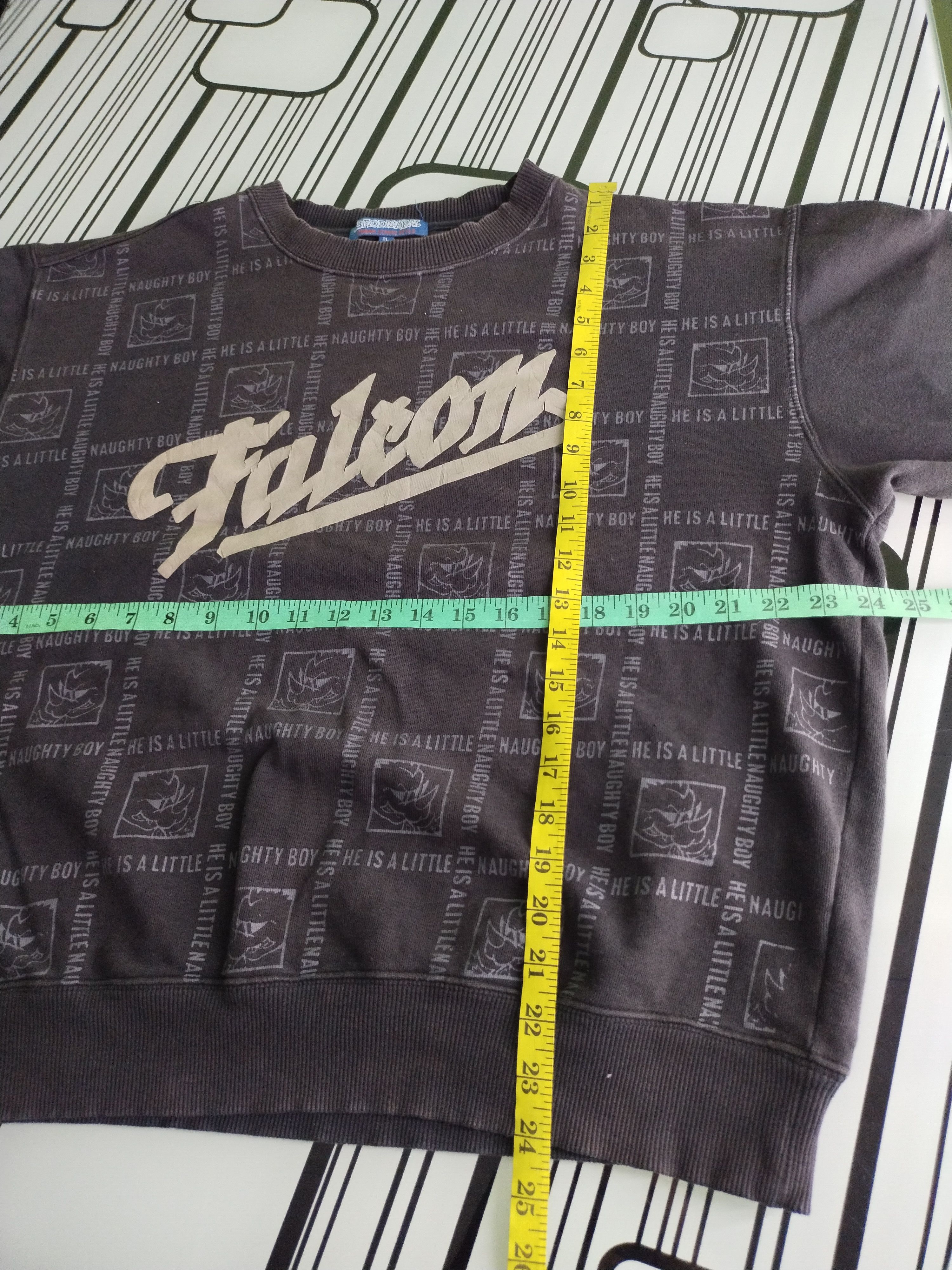 Falcon Garments × Japanese Brand Naughty Boy He Is A Little Sweatshirt Size US L / EU 52-54 / 3 - 11 Thumbnail