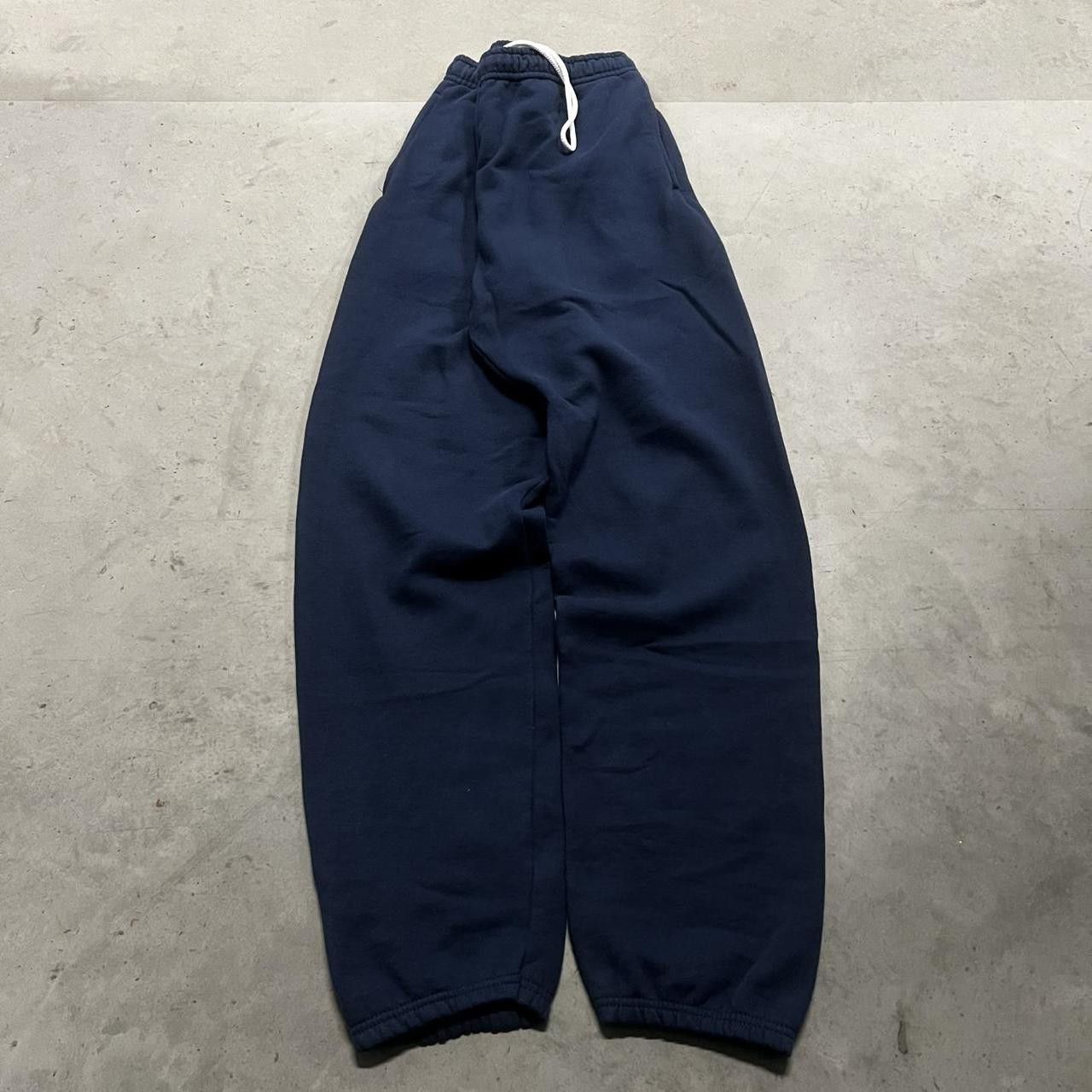 Japanese Brand × Vintage Vintage Y2K Navy Blue Sweatpants! Size US 34 / EU 50 - 2 Thumbnail