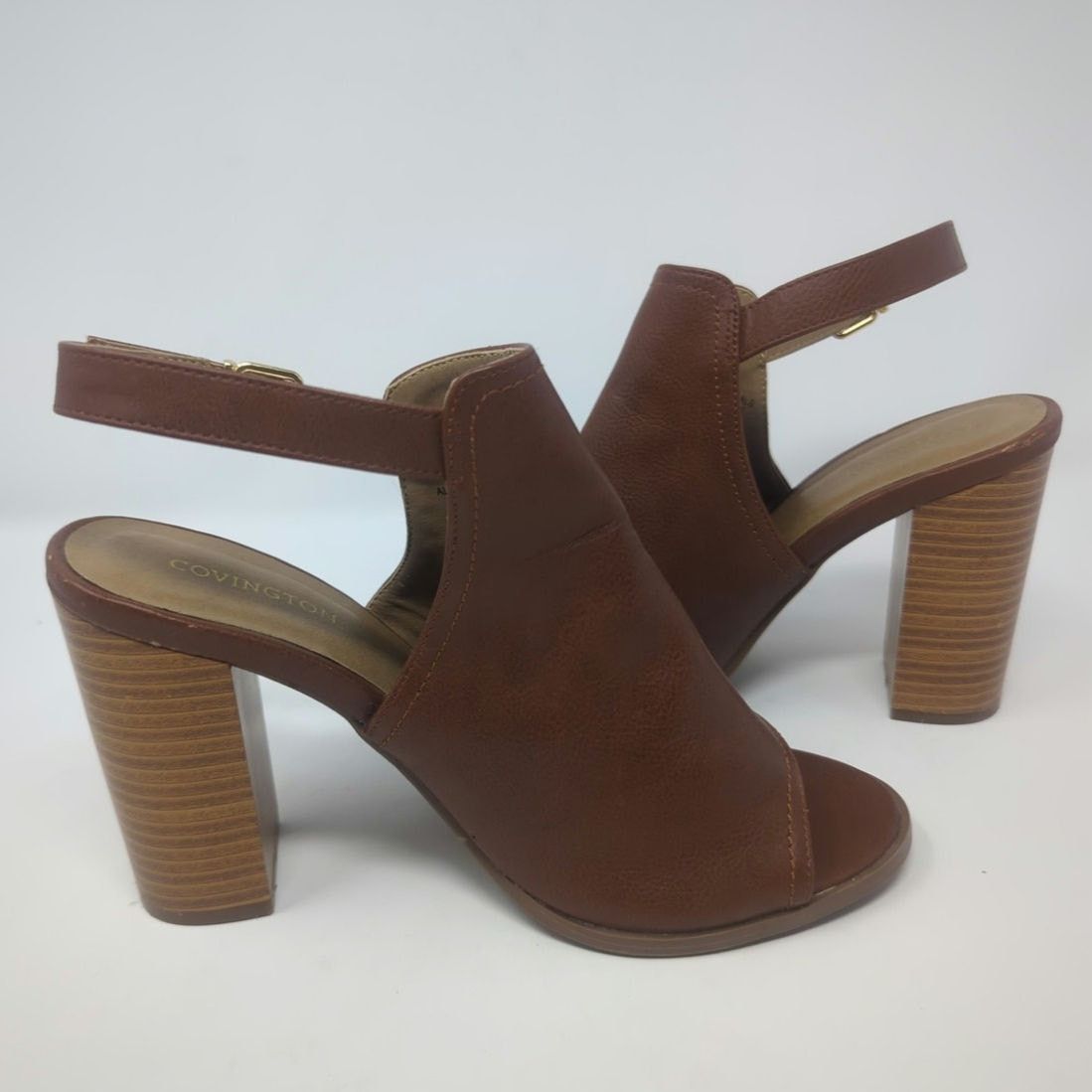 Covington Covington Khloe Stacked Block Heel Sandal Womens Size 7.5 Size US 7.5 / IT 37.5 - 6 Thumbnail