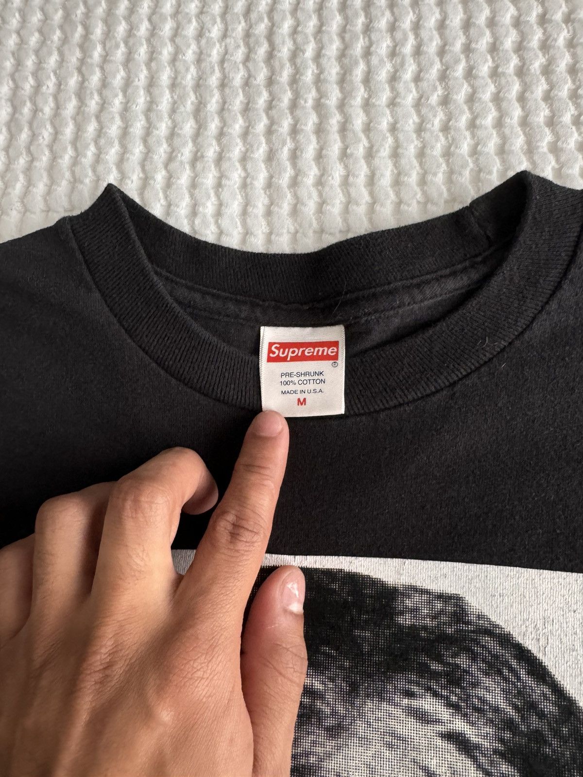 Supreme Supreme Aguila Photo Tee Black SS06 Size US M / EU 48-50 / 2 - 3 Thumbnail