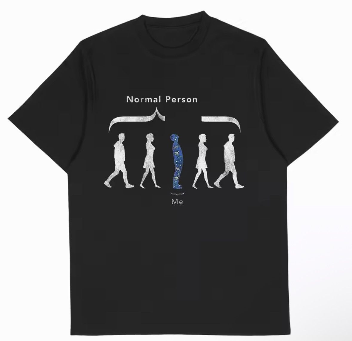 Other Streetwear Vintage Normal Person Print T-Shirt Punk Size US M / EU 48-50 / 2 - 1 Thumbnail
