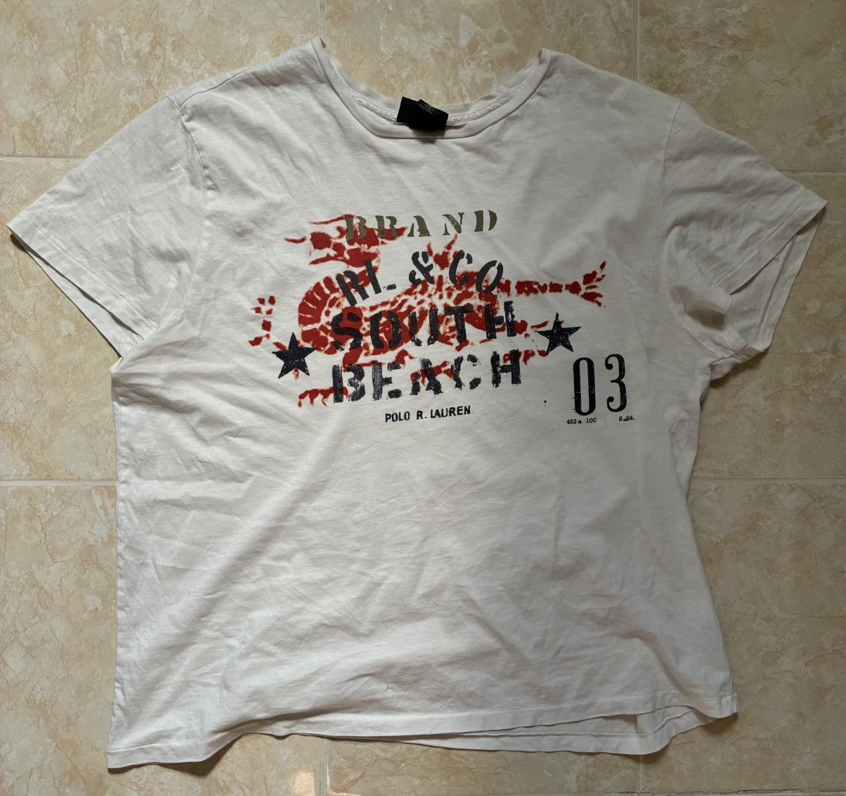 Polo Ralph Lauren Vintage Ralph Lauren Graphic Tee Size US L / EU 52-54 / 3 - 1 Thumbnail