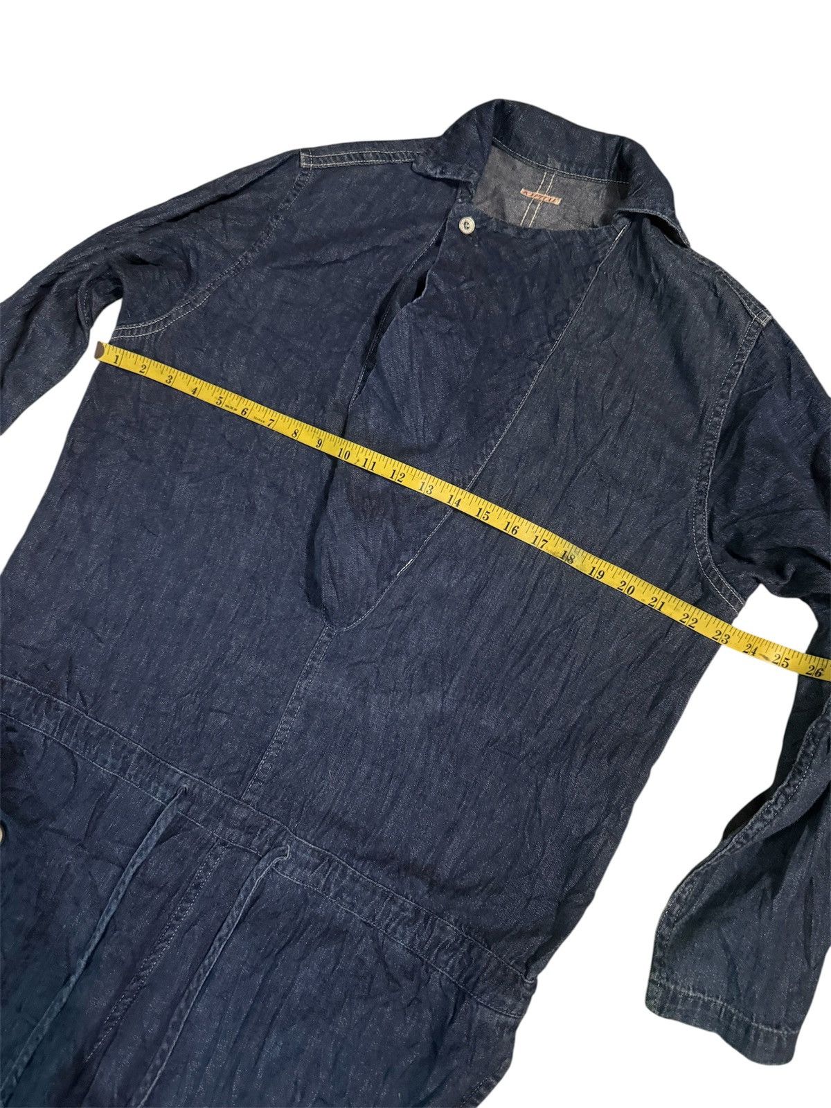 Kapital Kapital Jumpsuit Denim Blue Vintage Size 23" - 3 Thumbnail