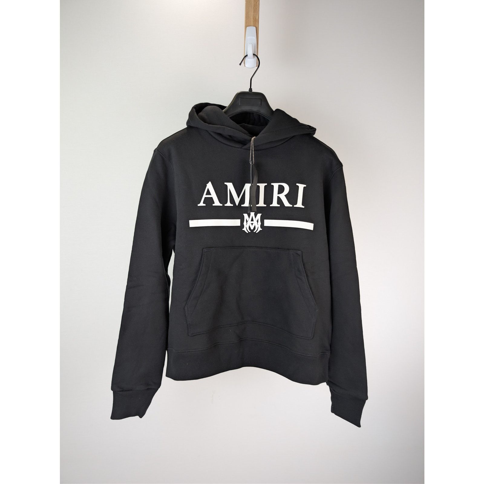 Amiri o1rshd1 Q:2 / MA Bar Logo Hoodie in Black Size US M / EU 48-50 / 2 - 1 Thumbnail