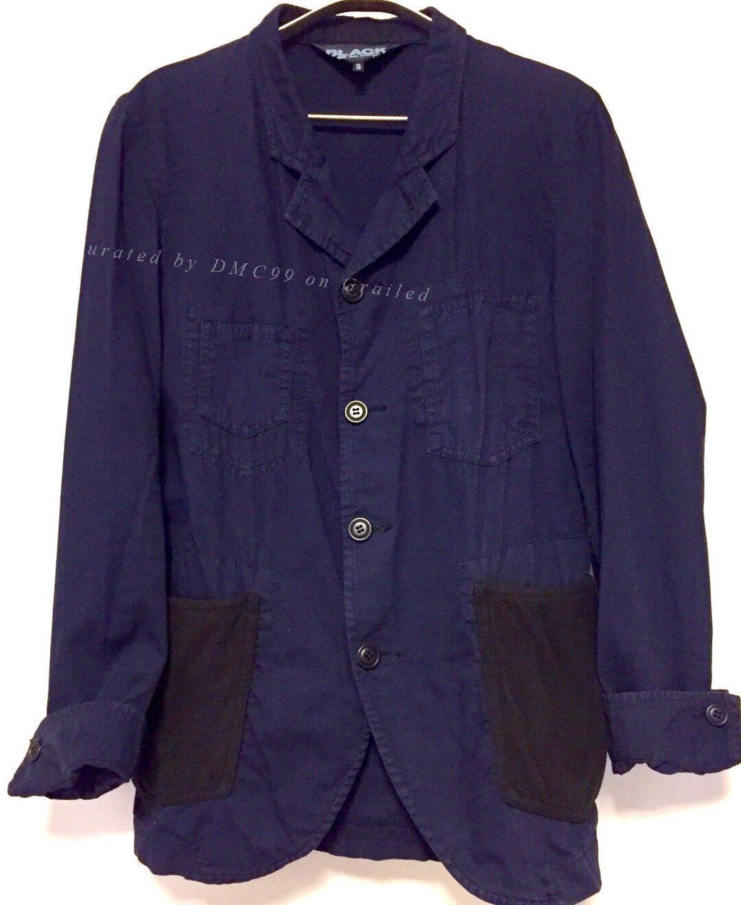 Comme des Garcons Comme des Garcons Indigo Workwear Navy Black Size US S / EU 44-46 / 1 - 1 Thumbnail
