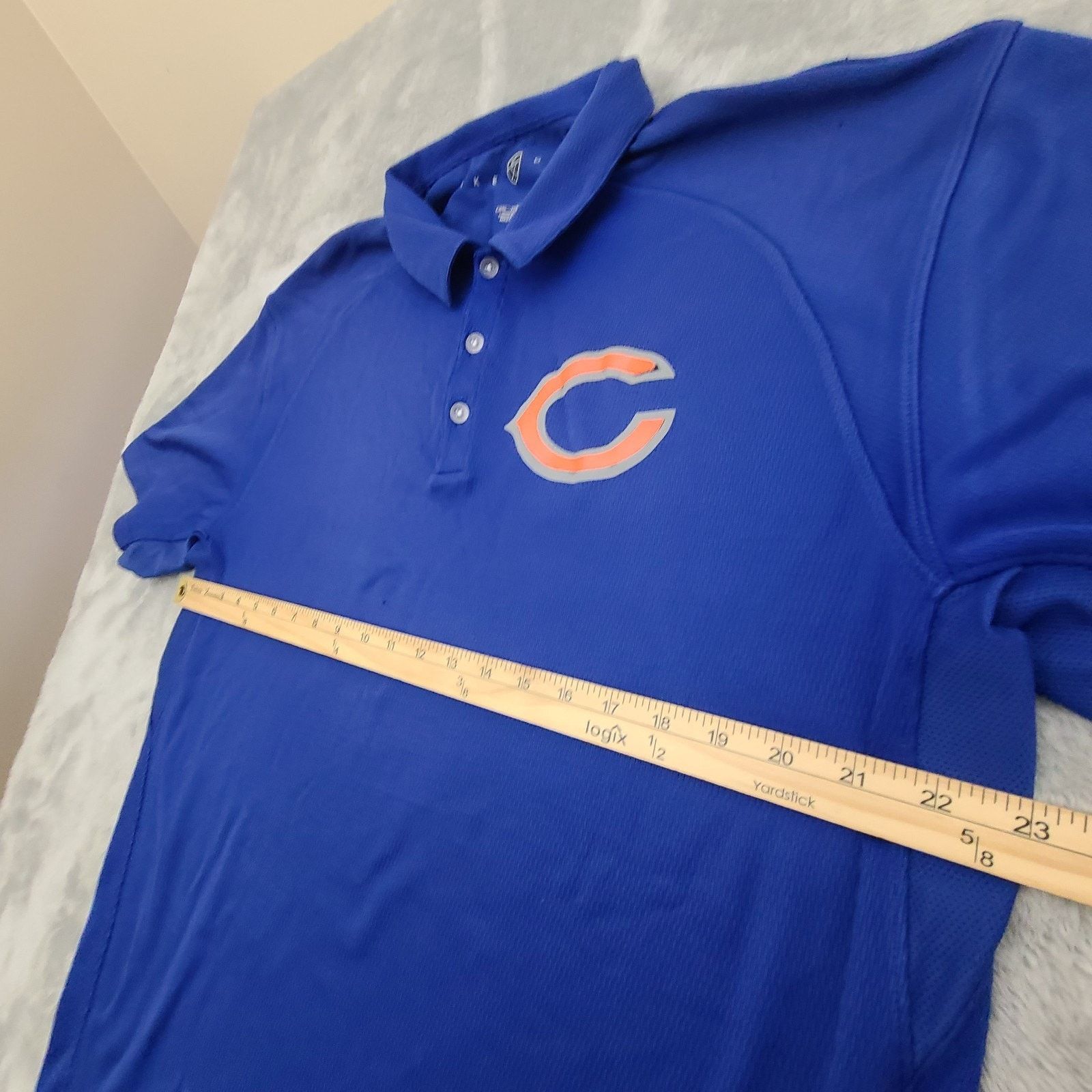 Nike Nike Chicago Cubs Polo Shirt Mens Large 2XL Blue Authentic Size US XXL / EU 58 / 5 - 8 Thumbnail